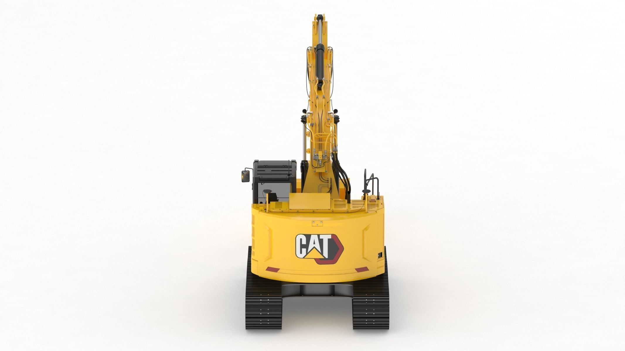 Cat 325 Hydraulic Excavator 3D model_5