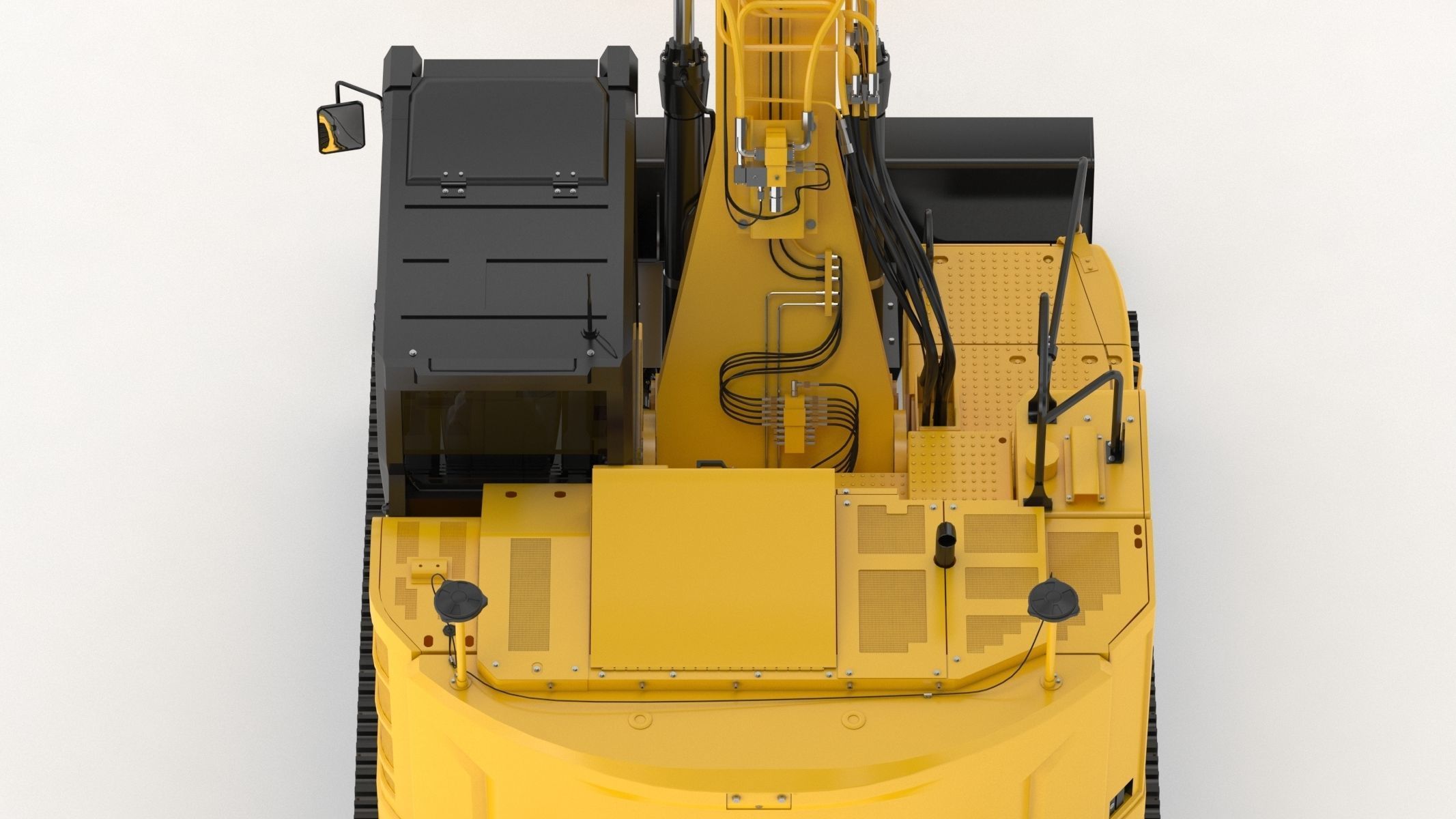 Cat 325 Hydraulic Excavator 3D model_15