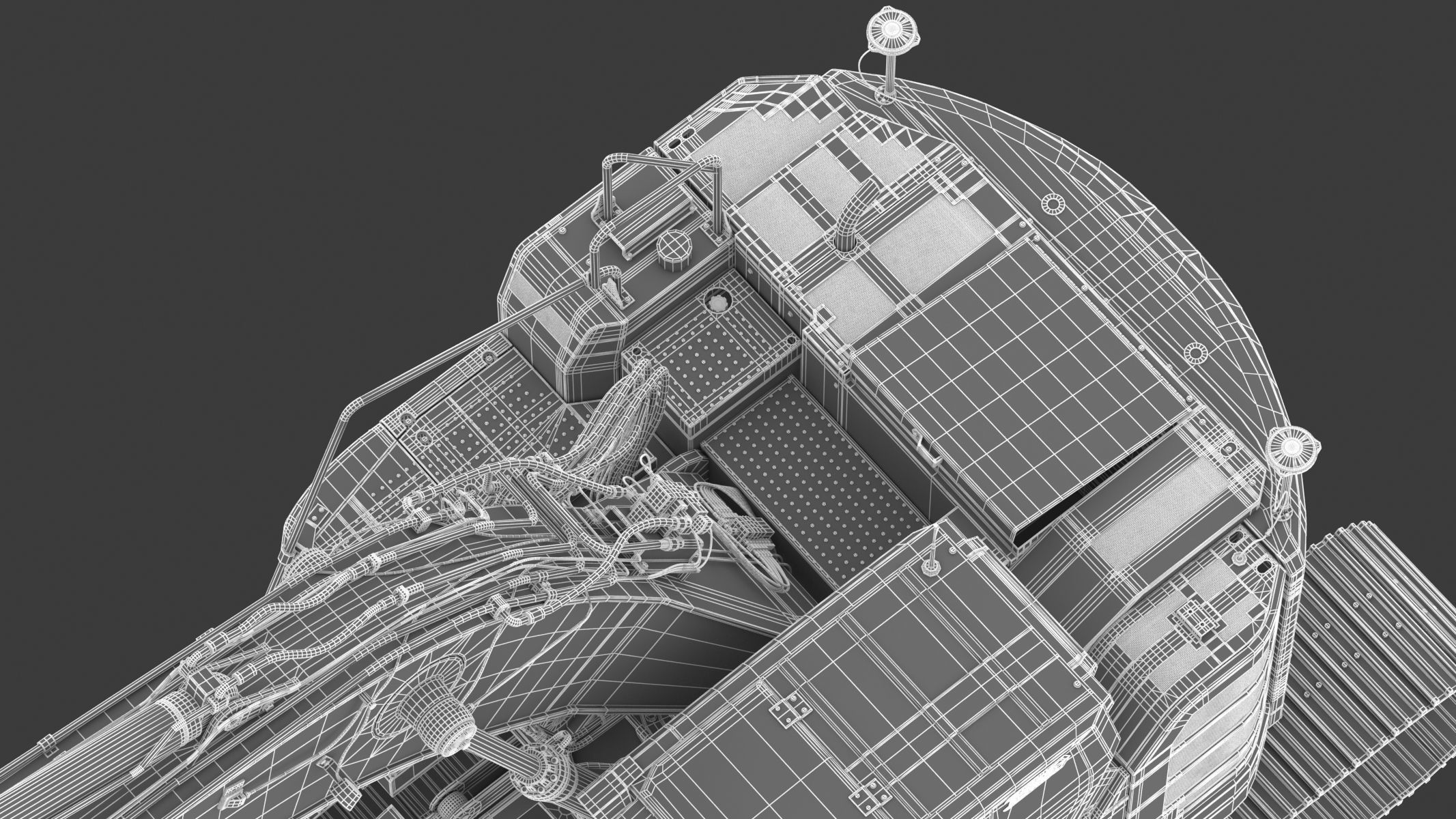 Cat 325 Hydraulic Excavator 3D model_39