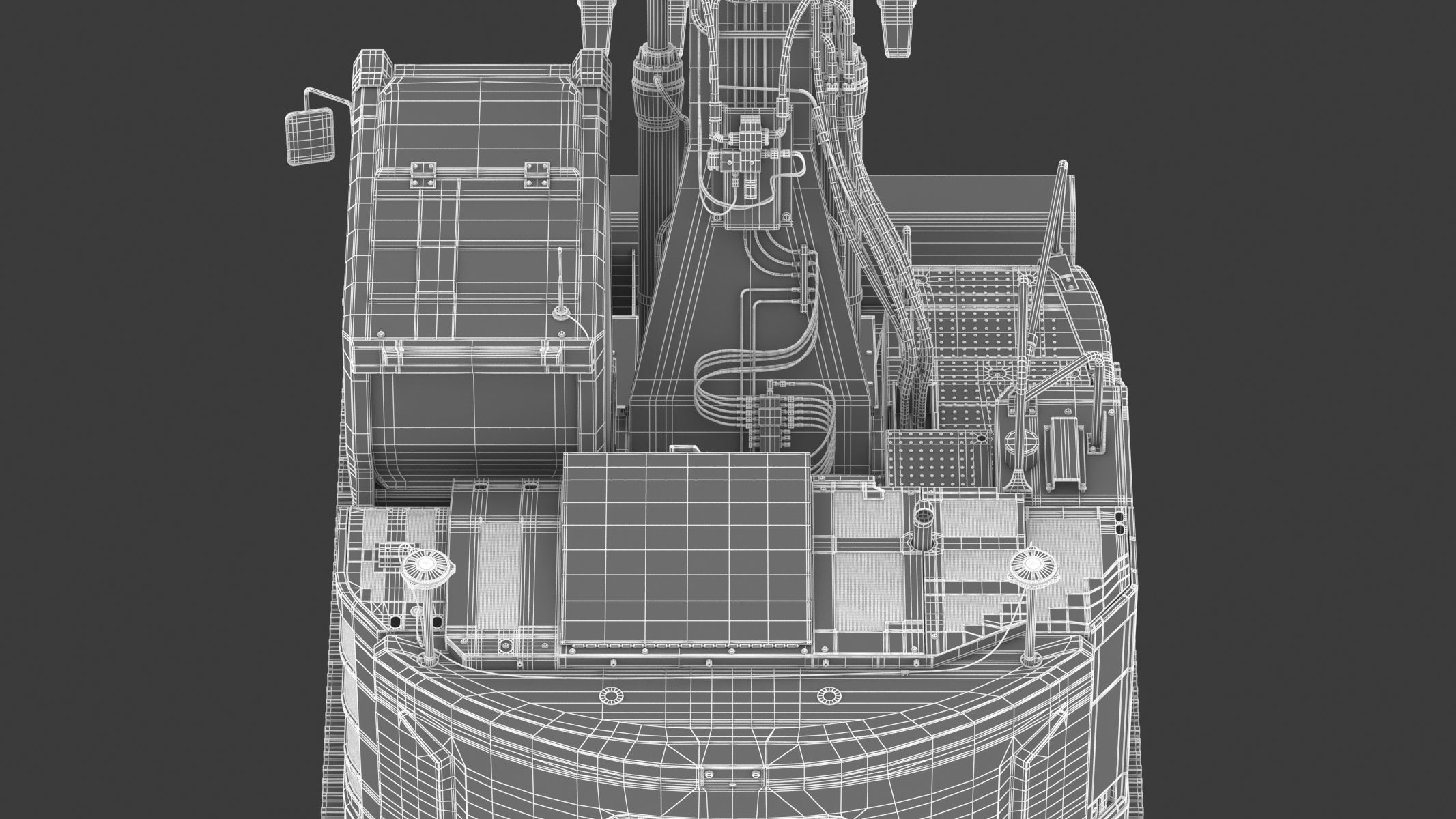 Cat 325 Hydraulic Excavator 3D model_36