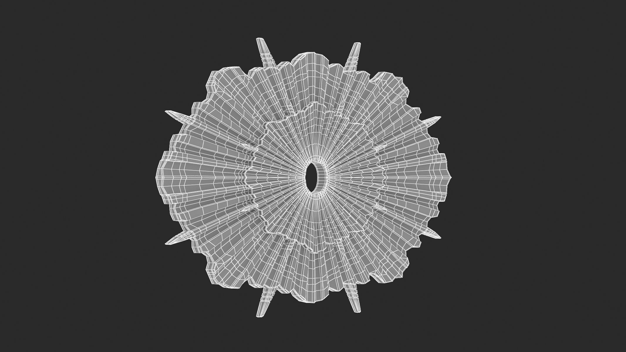 Celling Medallion 65 3D model_6