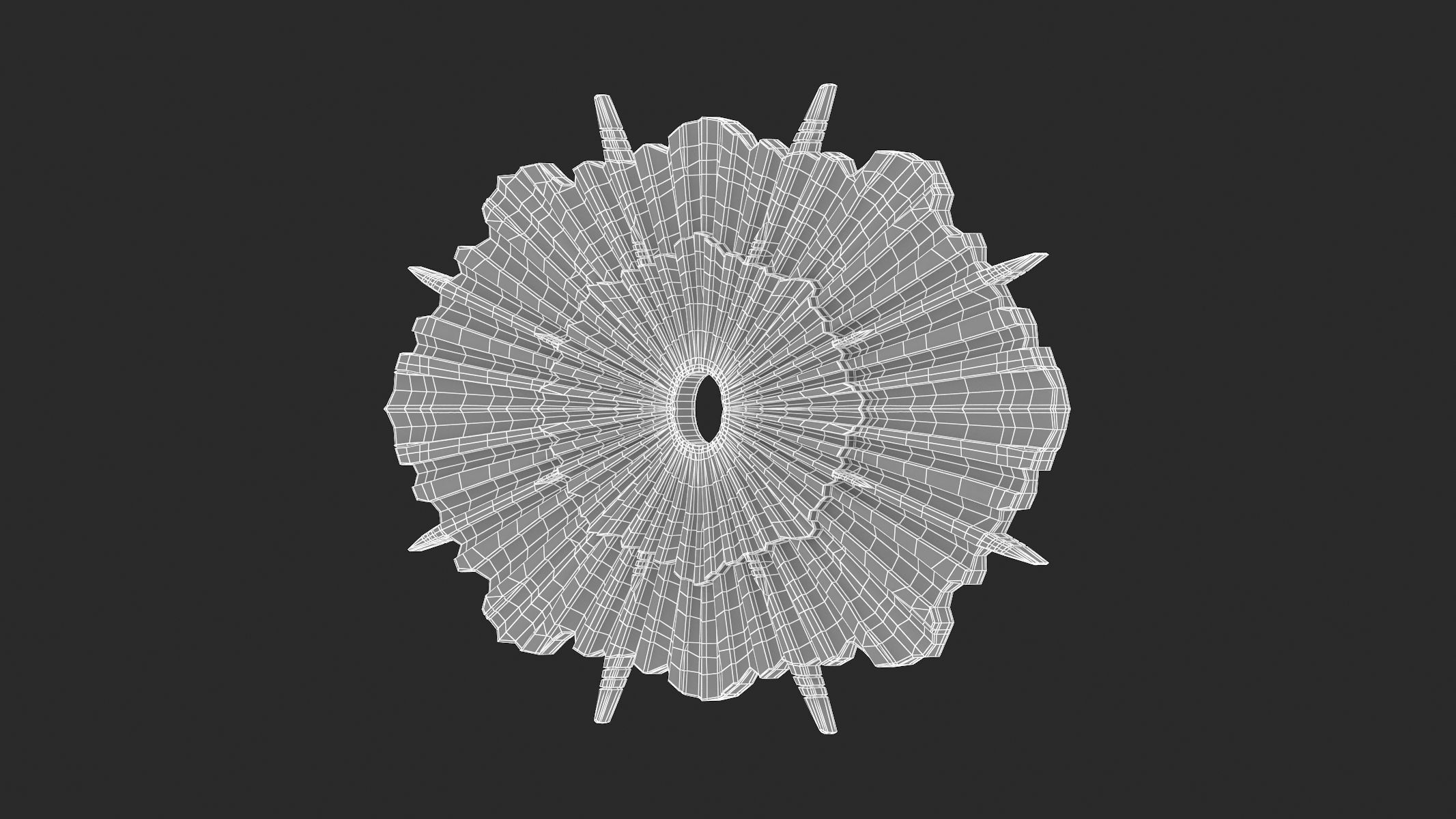 Celling Medallion 65 3D model_7