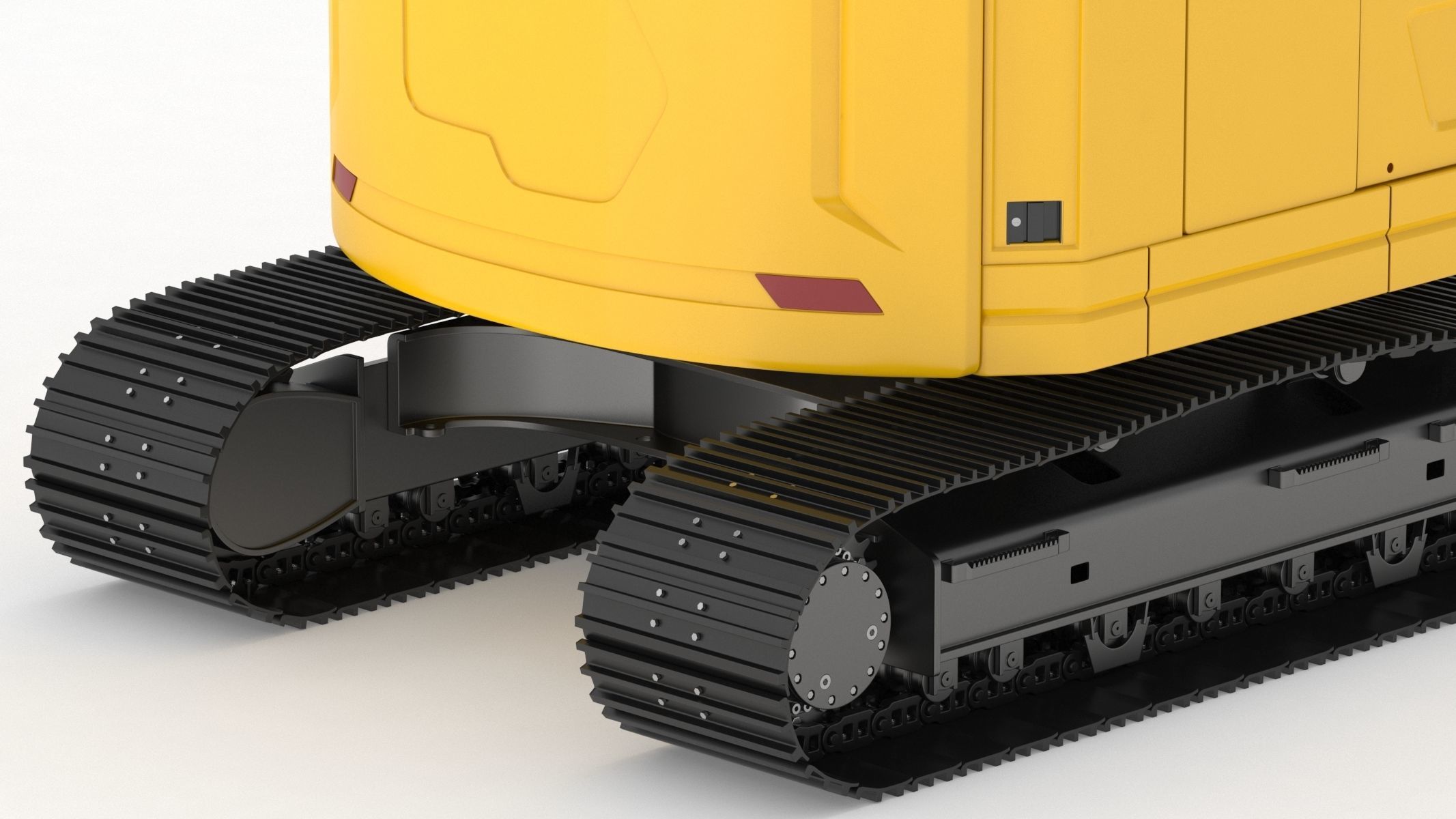 Crawler Excavator Generic 04 3D model_14