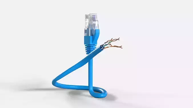 Rj45 Connector 3D model