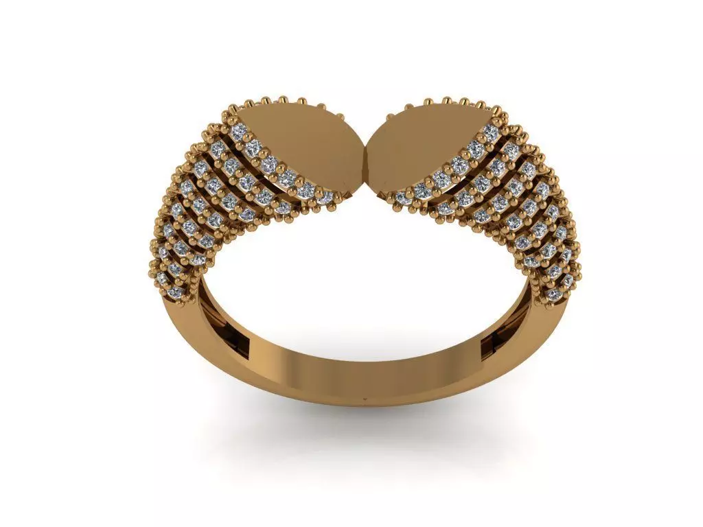 light gram ring-11 3D print model_0