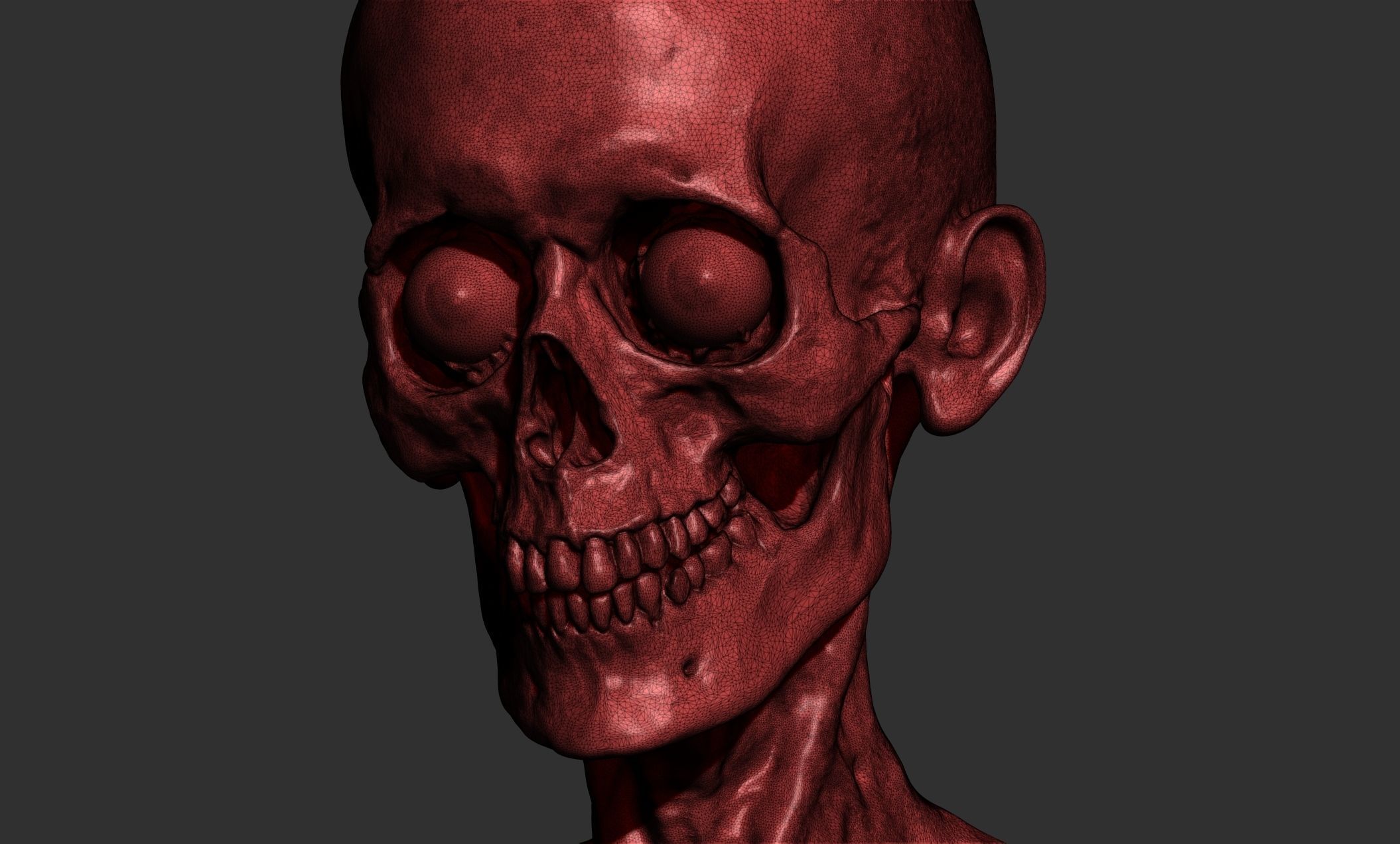 Skull Head 3D model 3D printable | CGTrader