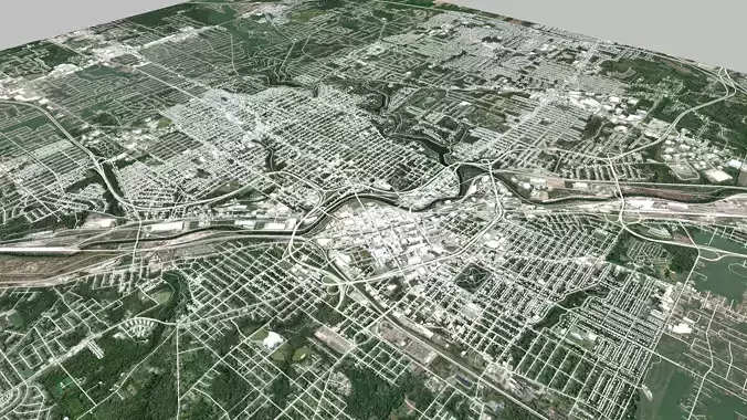 Cityscape Youngstown USA