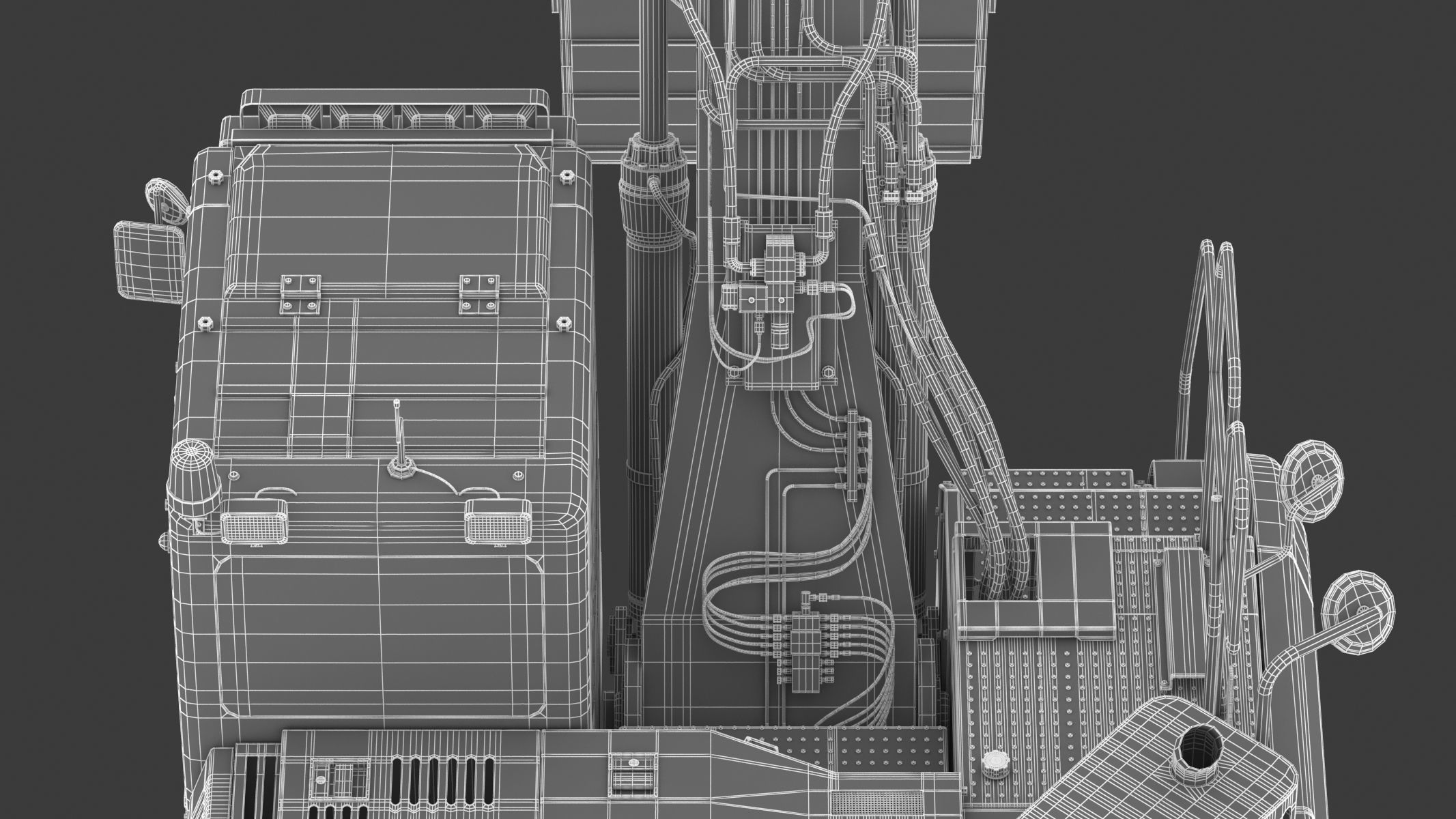 Doosan DX235LCR-5 Crawler Excavator 3D model_32