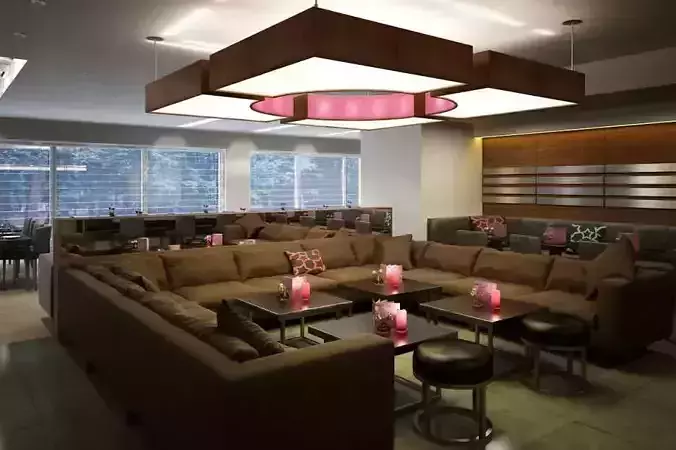 Restaurant Lounge Scene