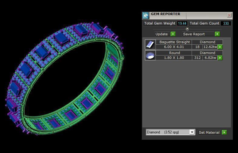 Bracelet 3D print model_6