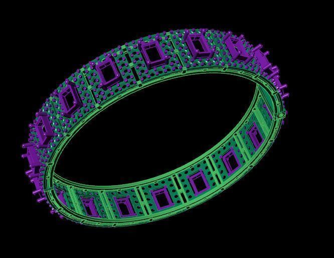 Bracelet 3D print model_3