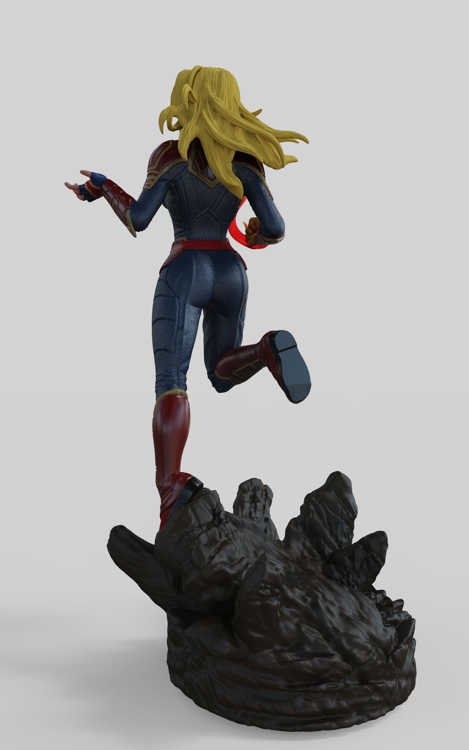 CAPTAIN MARVEL 3D print model_3