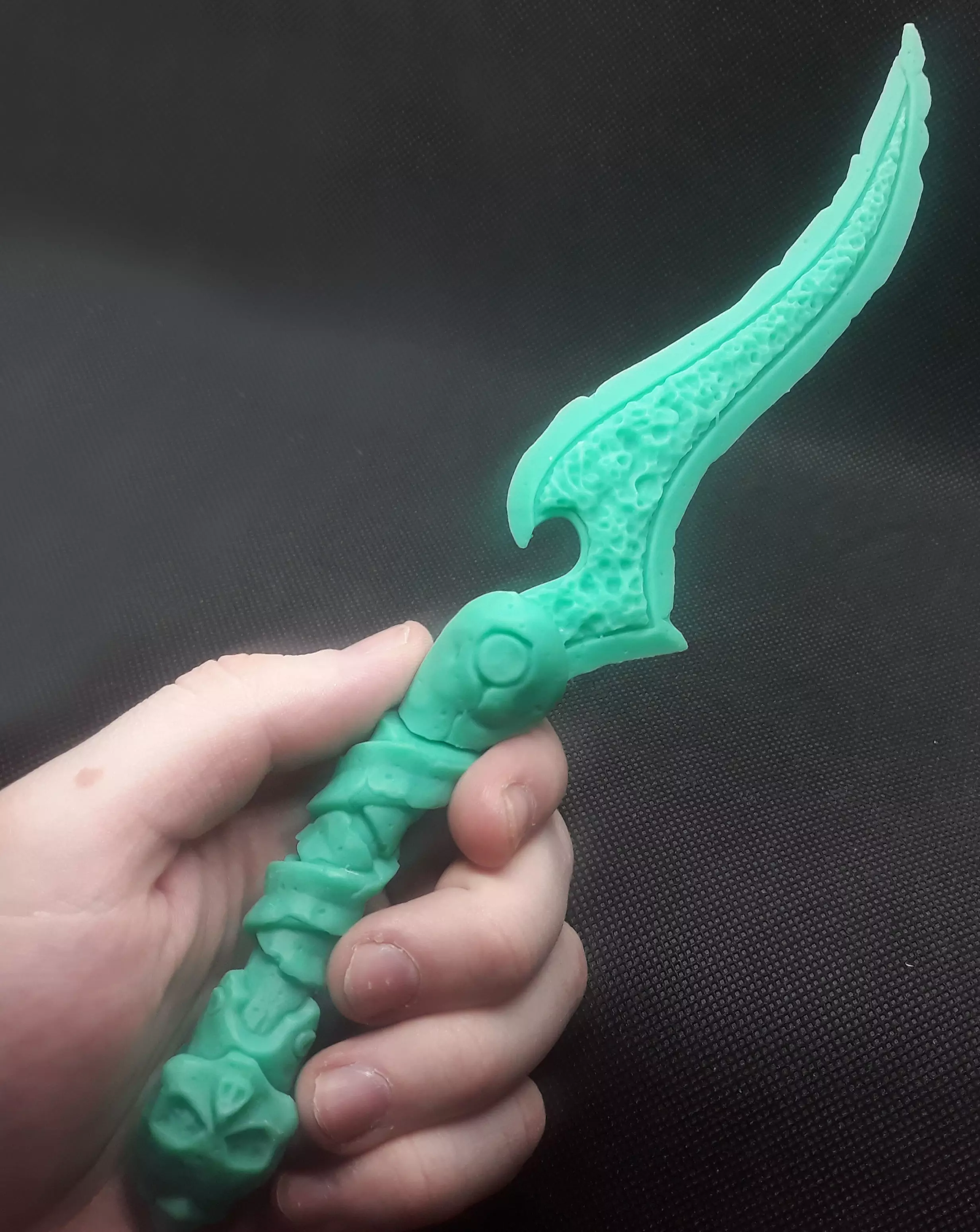 Undead dagger 3d print 3D print model