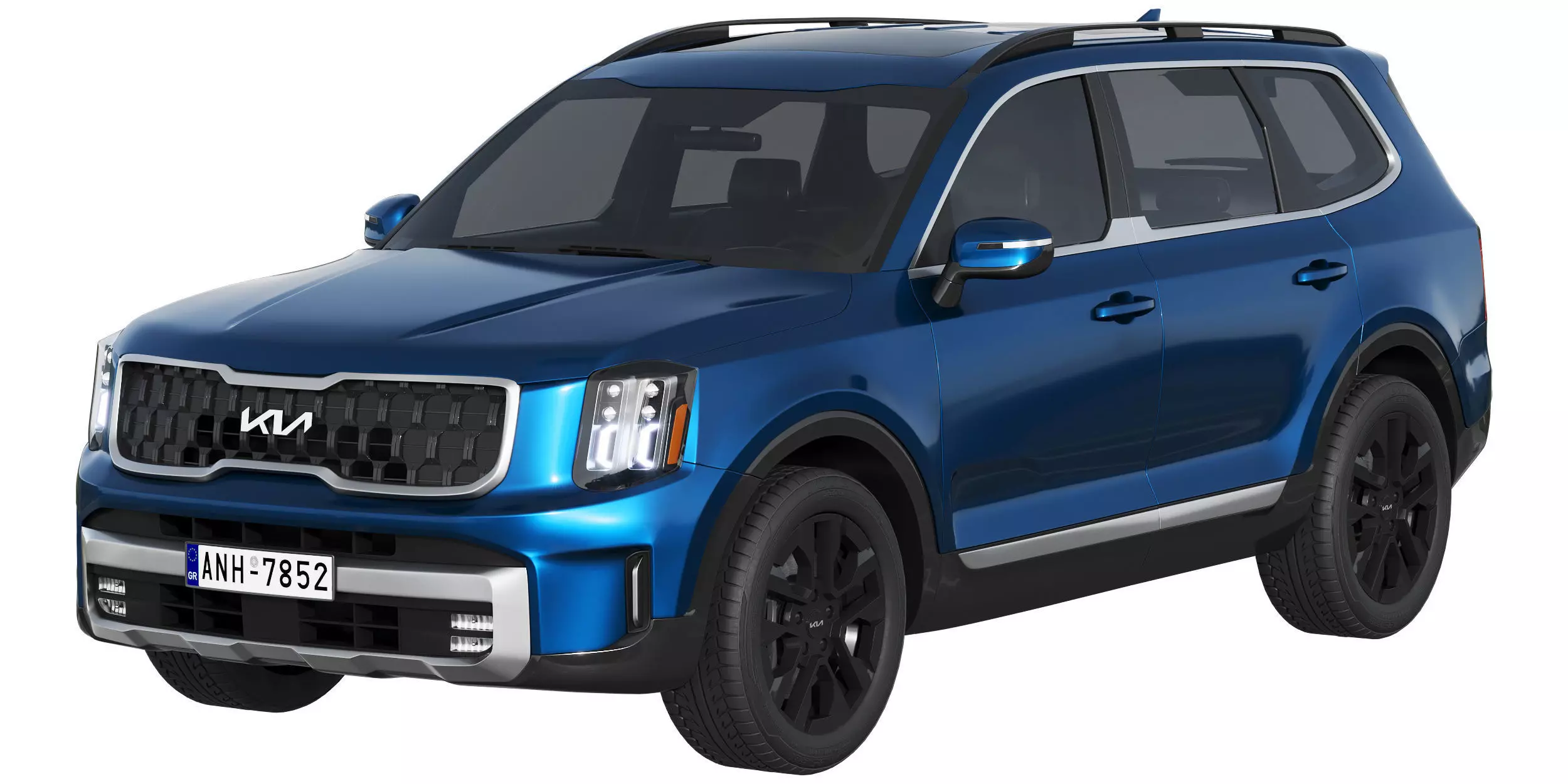 Kia Telluride 2023 3D model_0