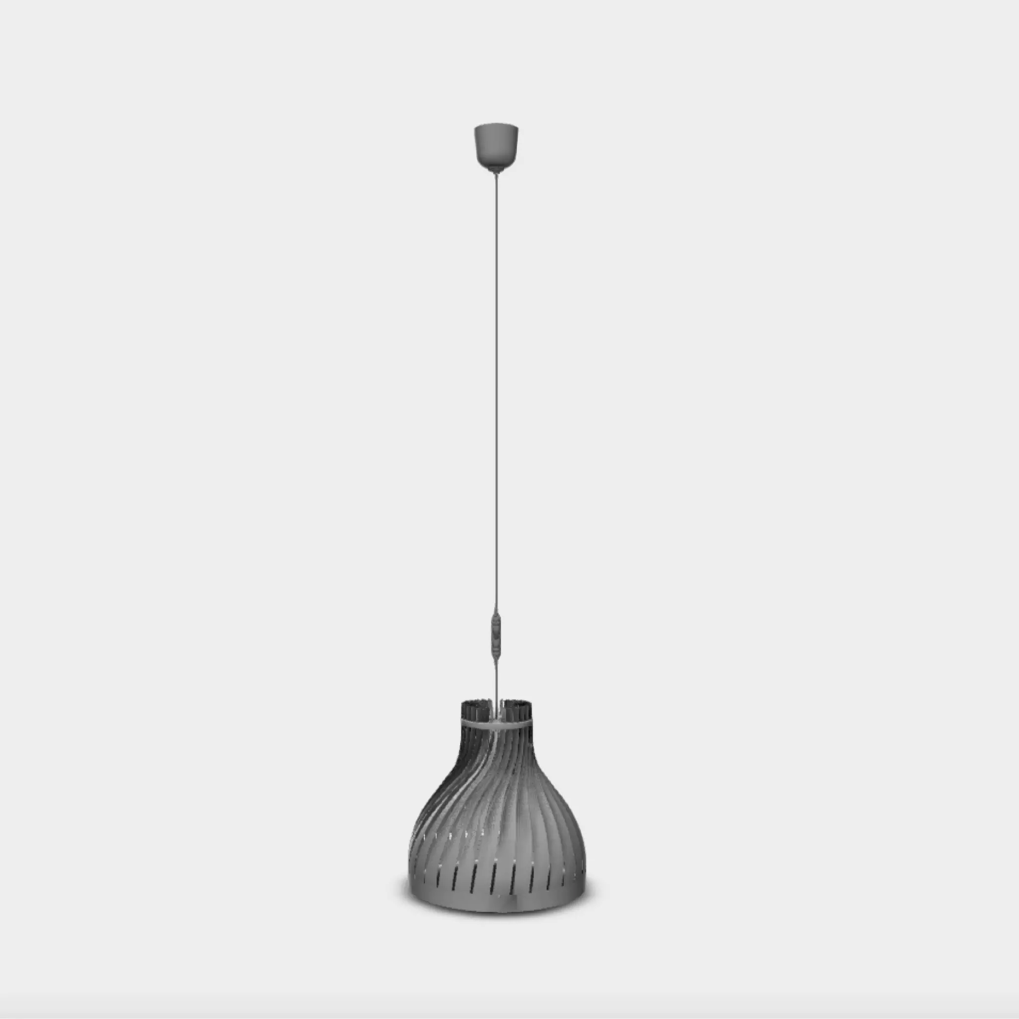 Suspension Volupte M by lairial luminaire bordeaux Free 3D model