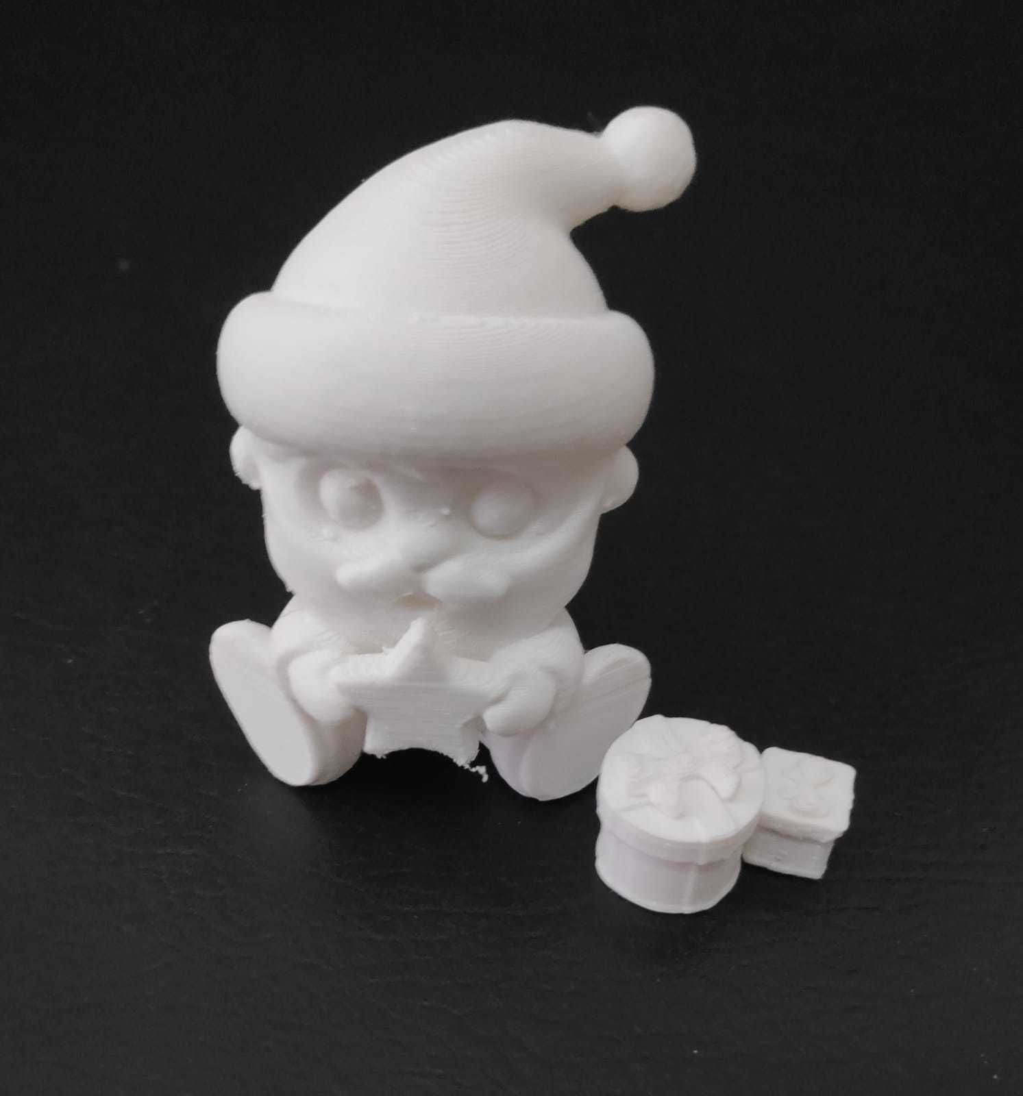 Santa Claus Star 3D print model_11