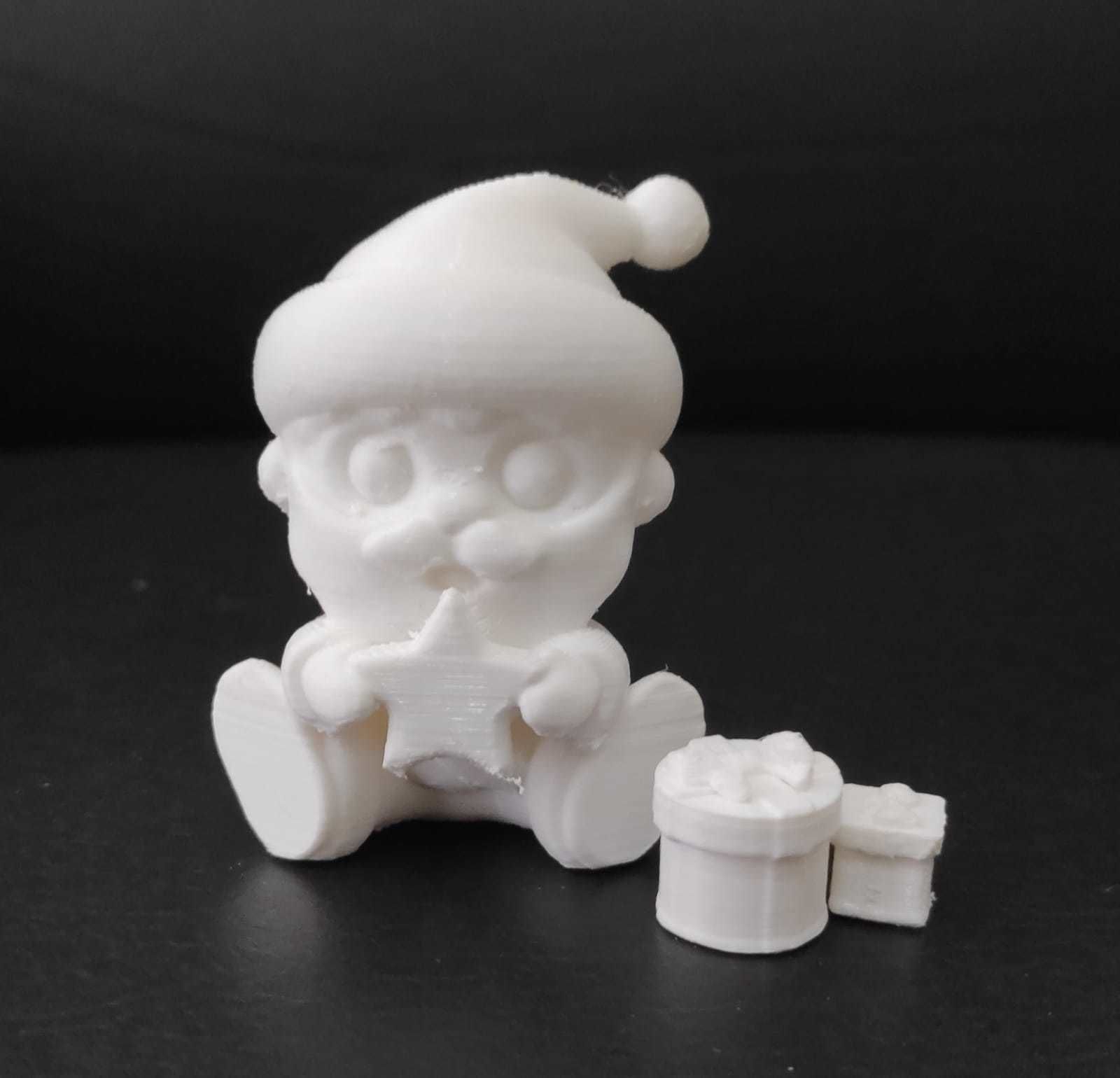 Santa Claus Star 3D print model_4
