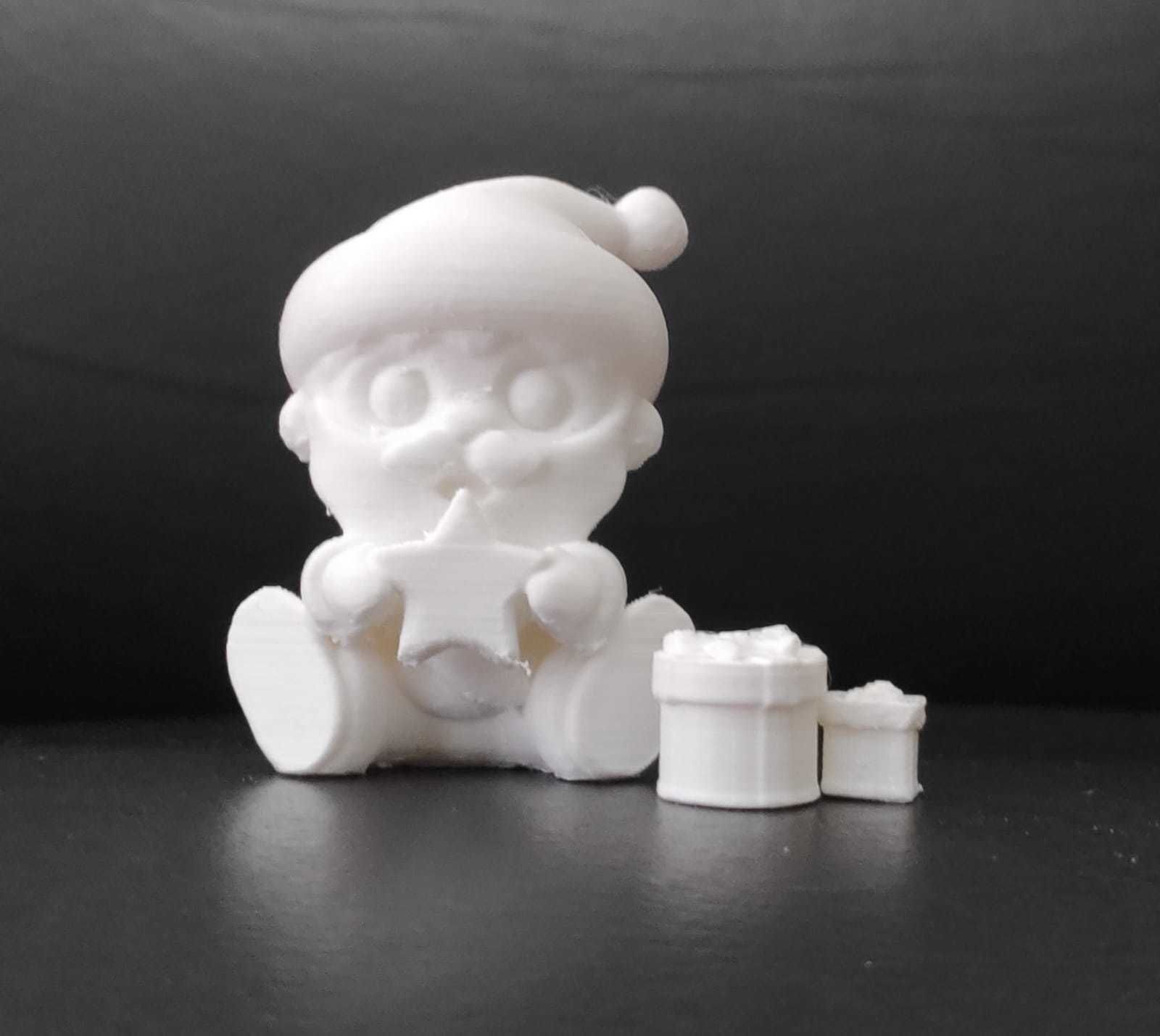 Santa Claus Star 3D print model_10