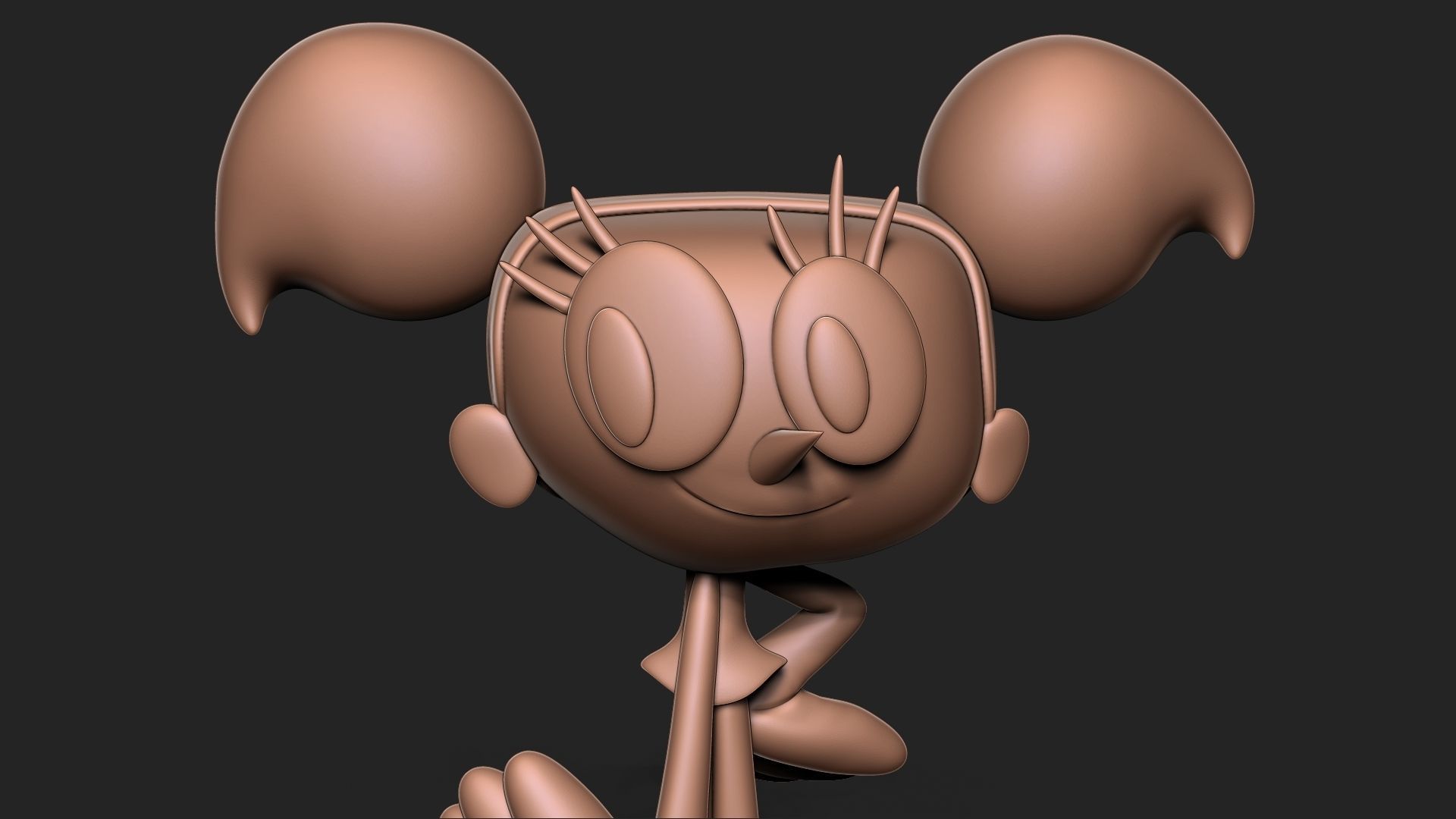 DEE DEE DEXTERS LABORATORY 3D print model_8
