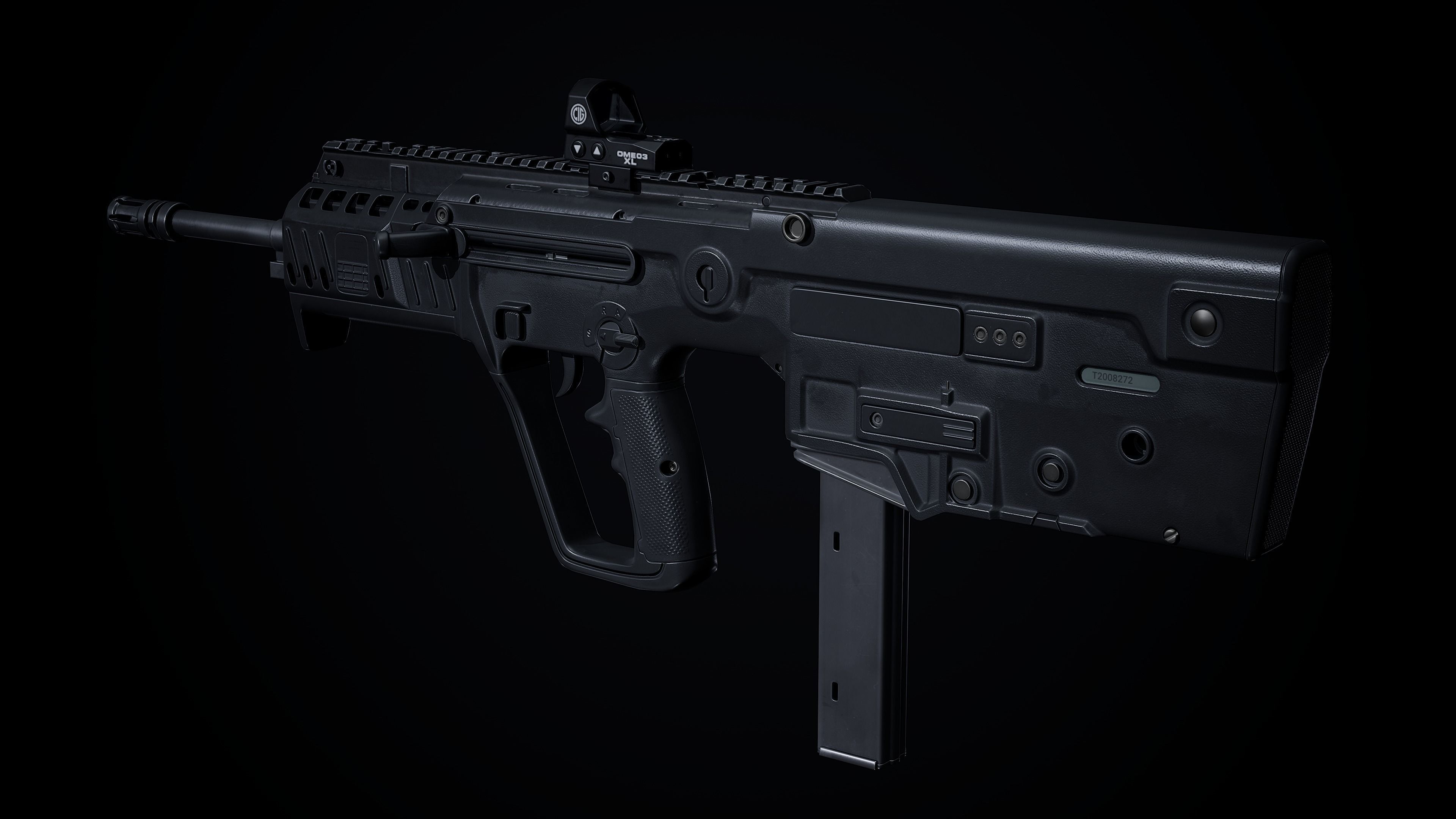 Tavor X95 PBR Low-poly 3D model_8