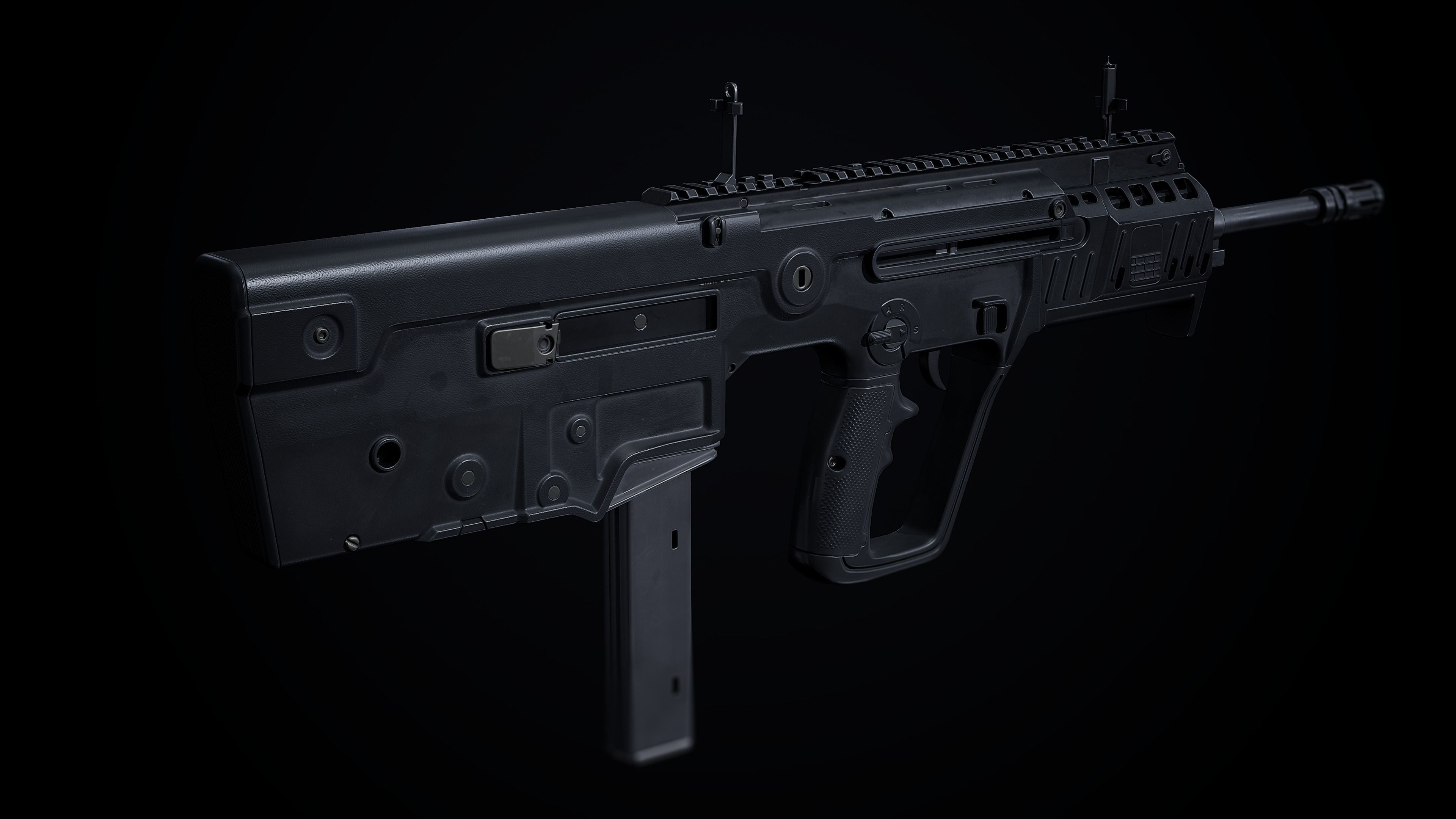 Tavor X95 PBR Low-poly 3D model_11