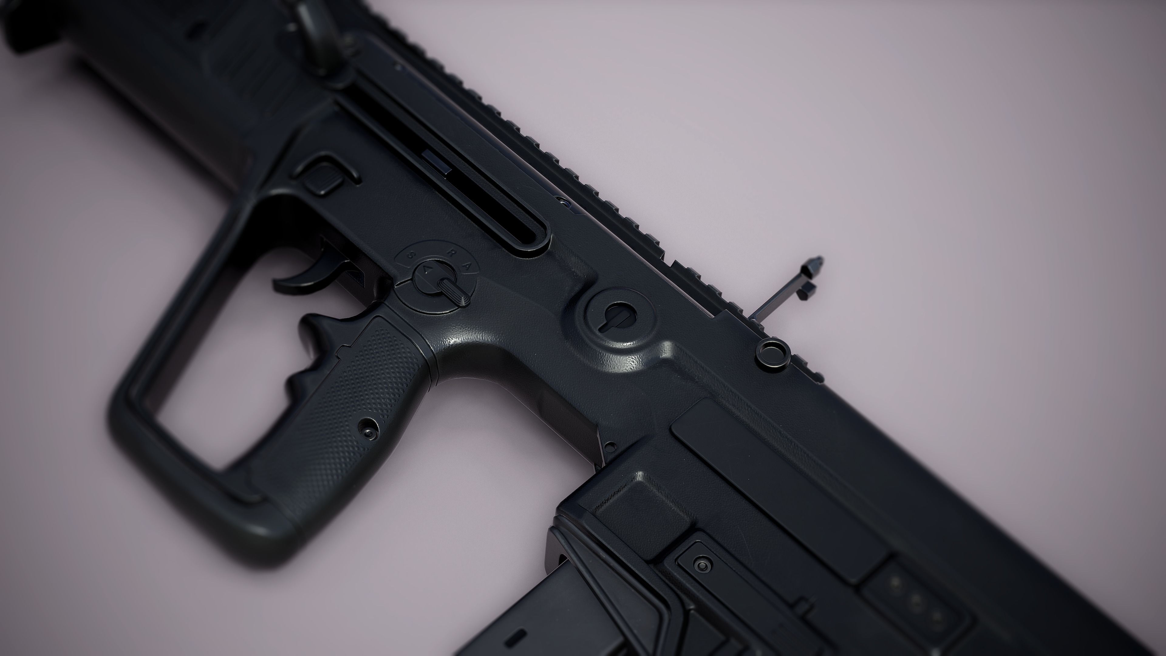 Tavor X95 PBR Low-poly 3D model_12