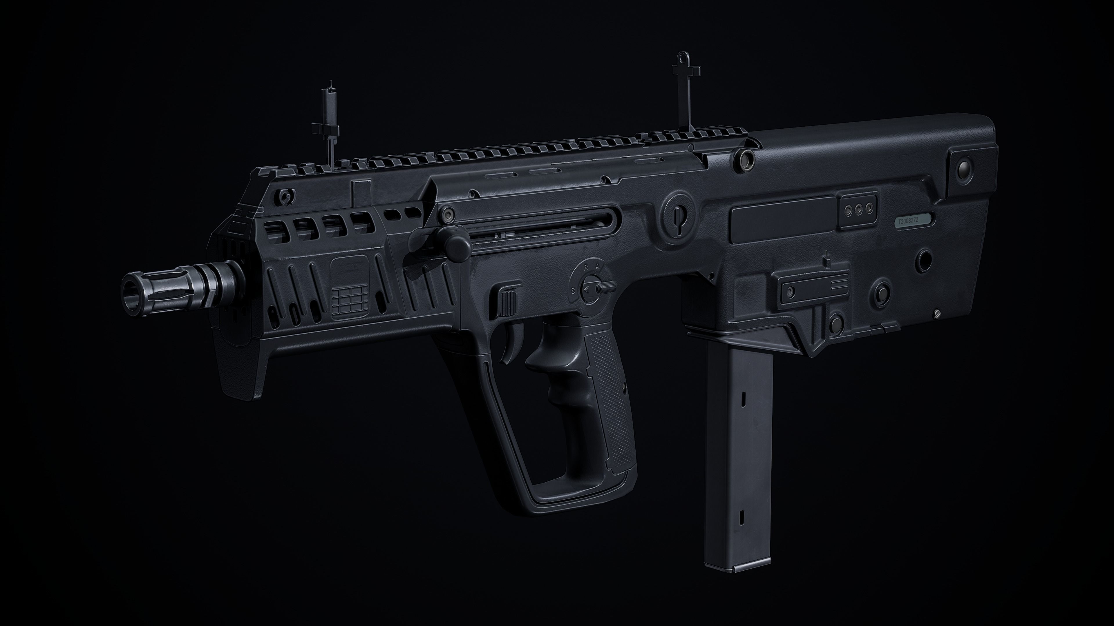 Tavor X95 PBR Low-poly 3D model_9