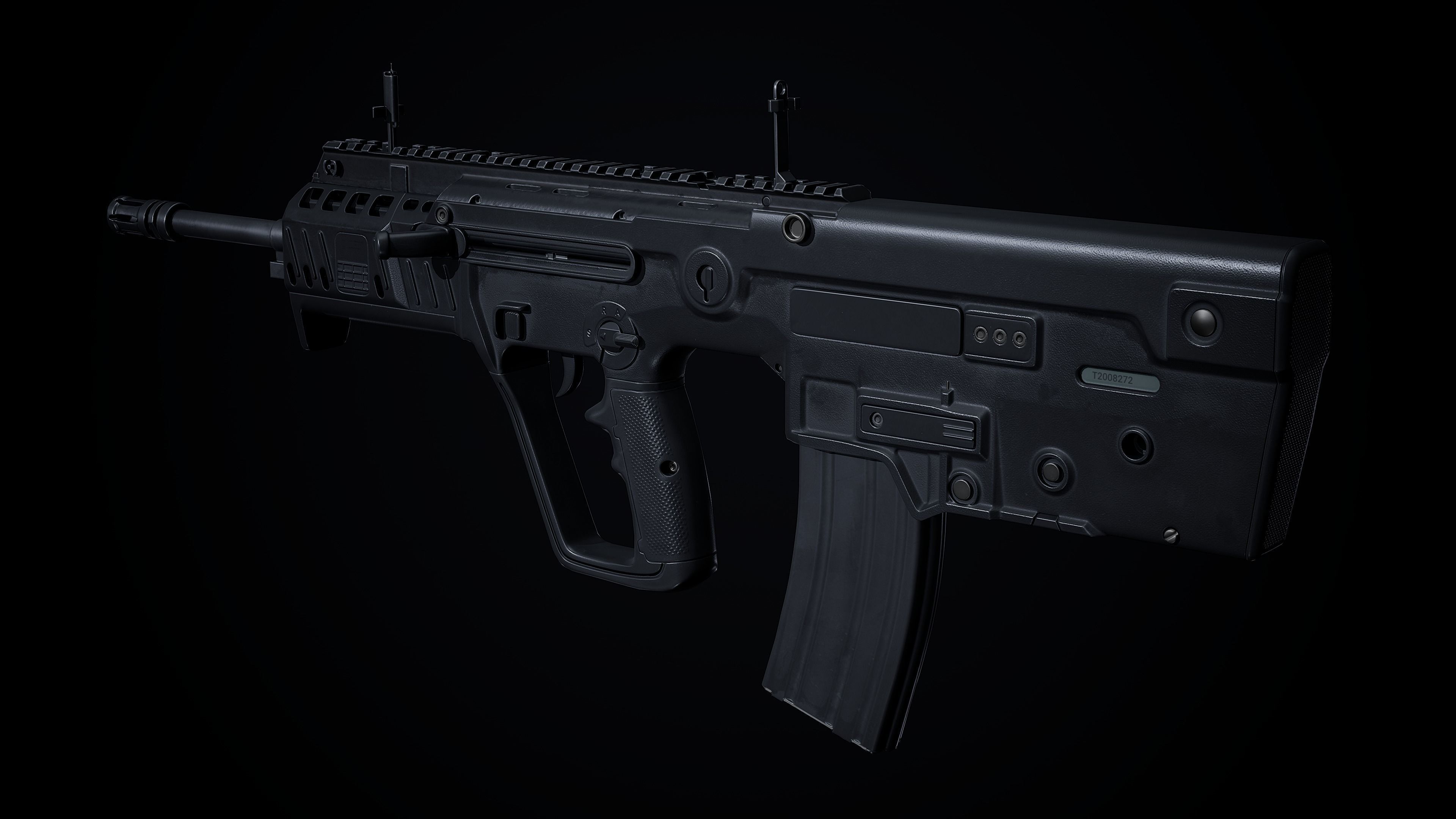 Tavor X95 PBR Low-poly 3D model_7