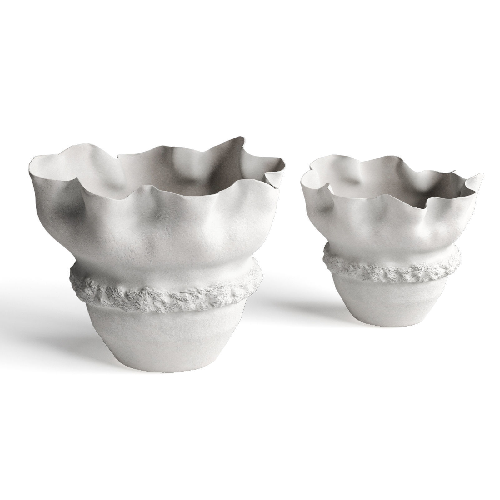 Levadnaja Tishina Vase Low-poly 3D model_2