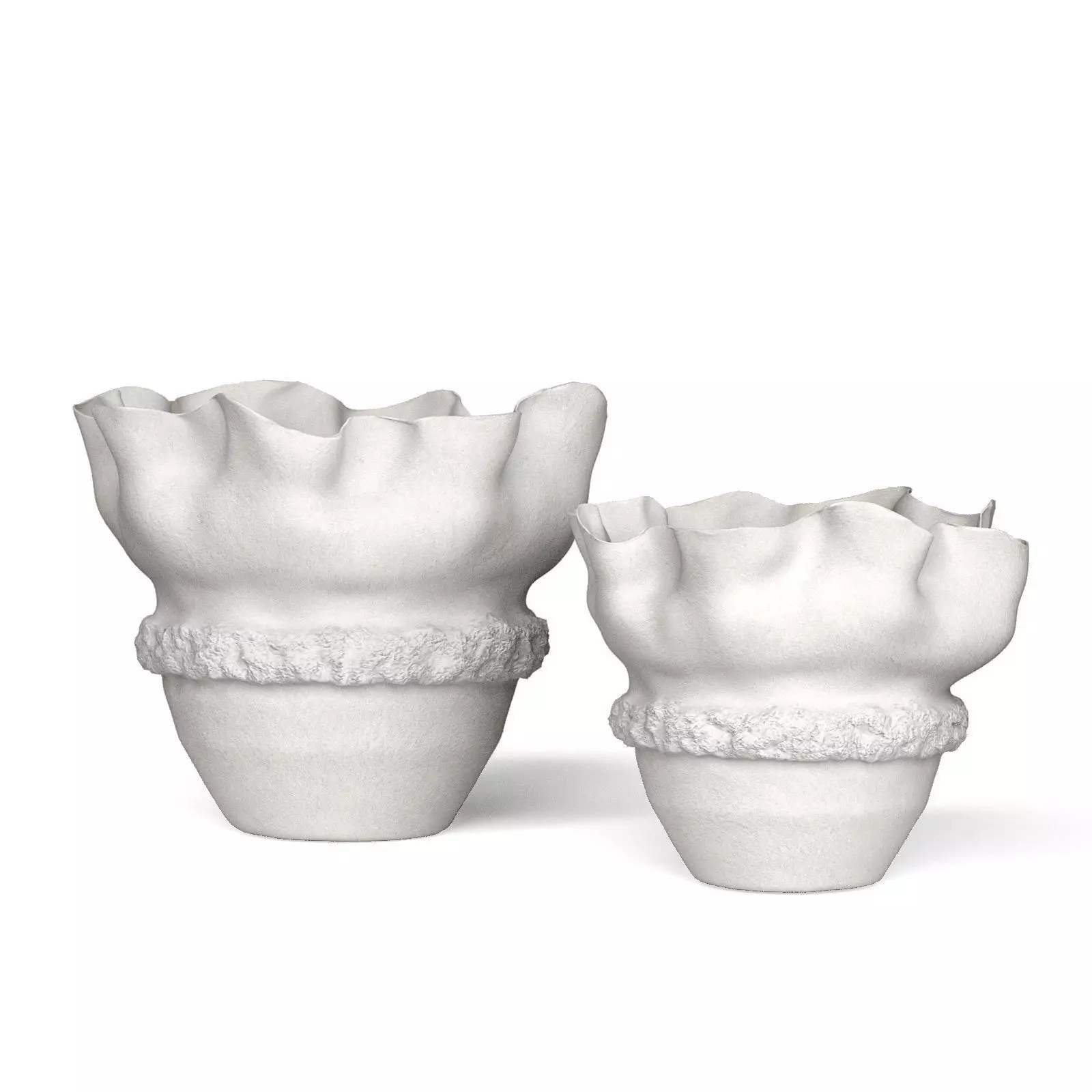 Levadnaja Tishina Vase Low-poly 3D model_0