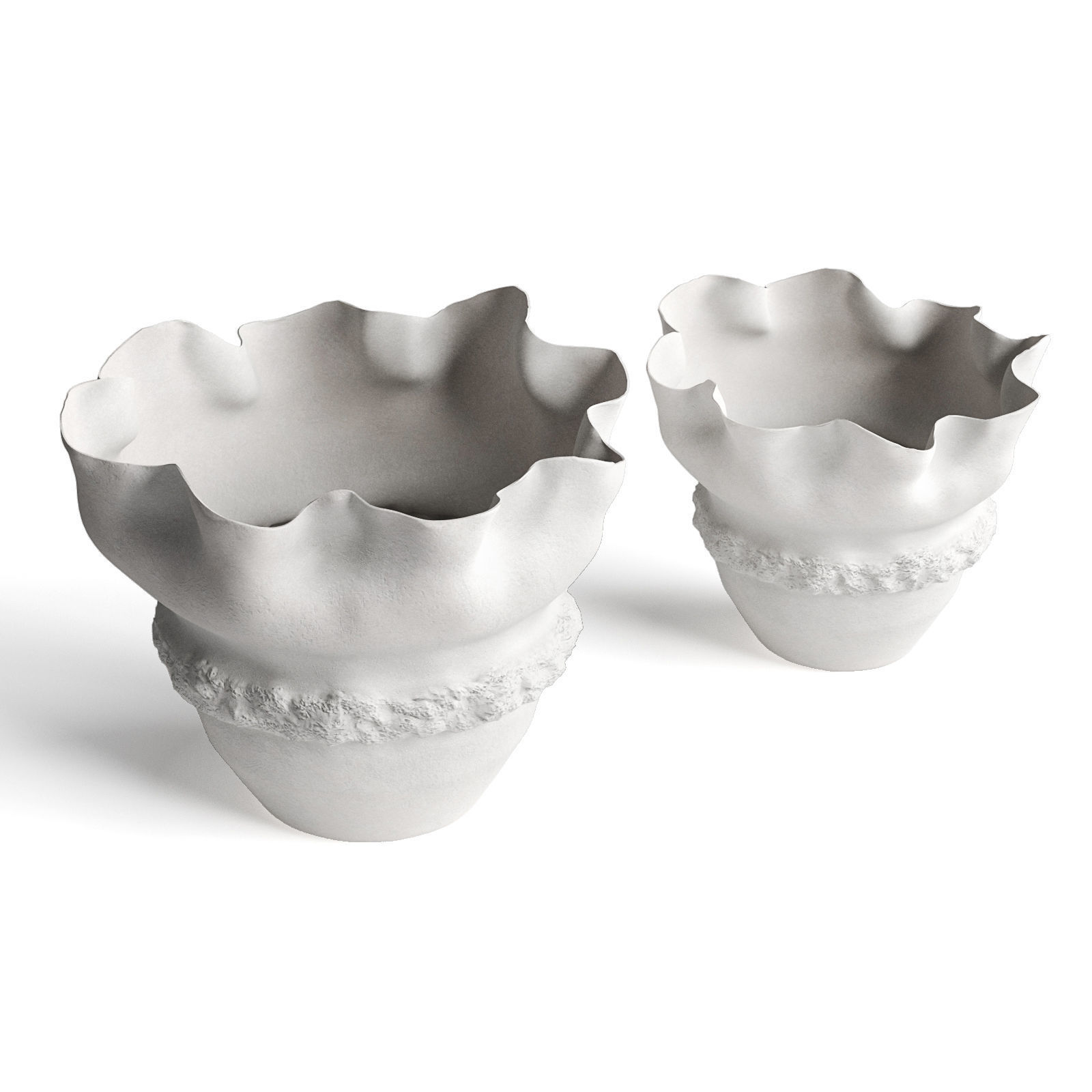 Levadnaja Tishina Vase Low-poly 3D model_3