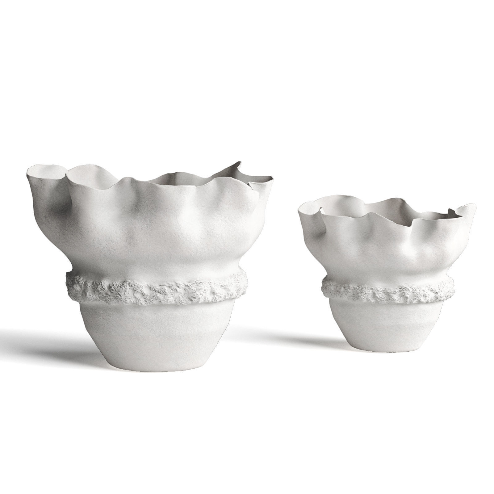 Levadnaja Tishina Vase Low-poly 3D model_1