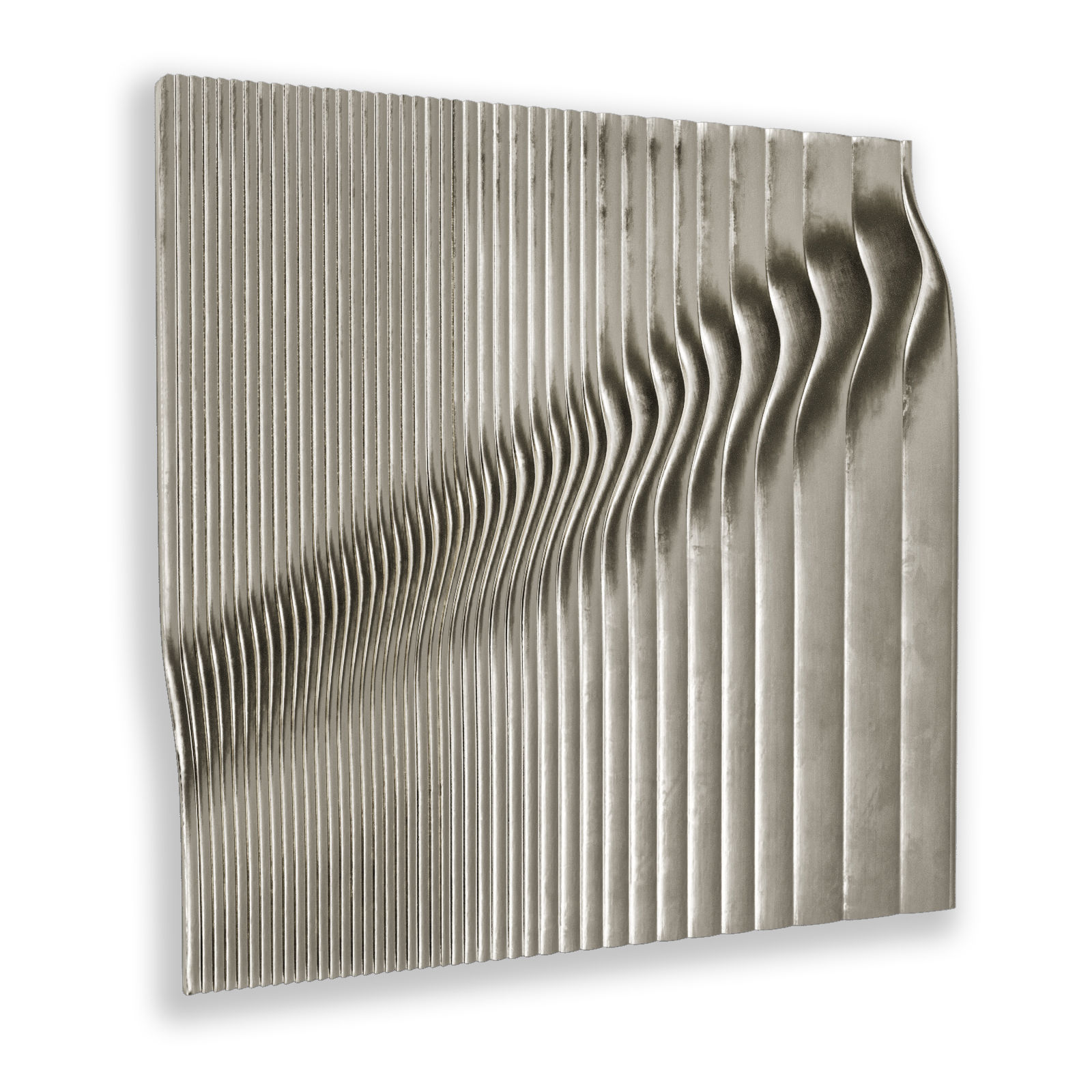 Panel Rise 2009 wall art Low-poly 3D model_3