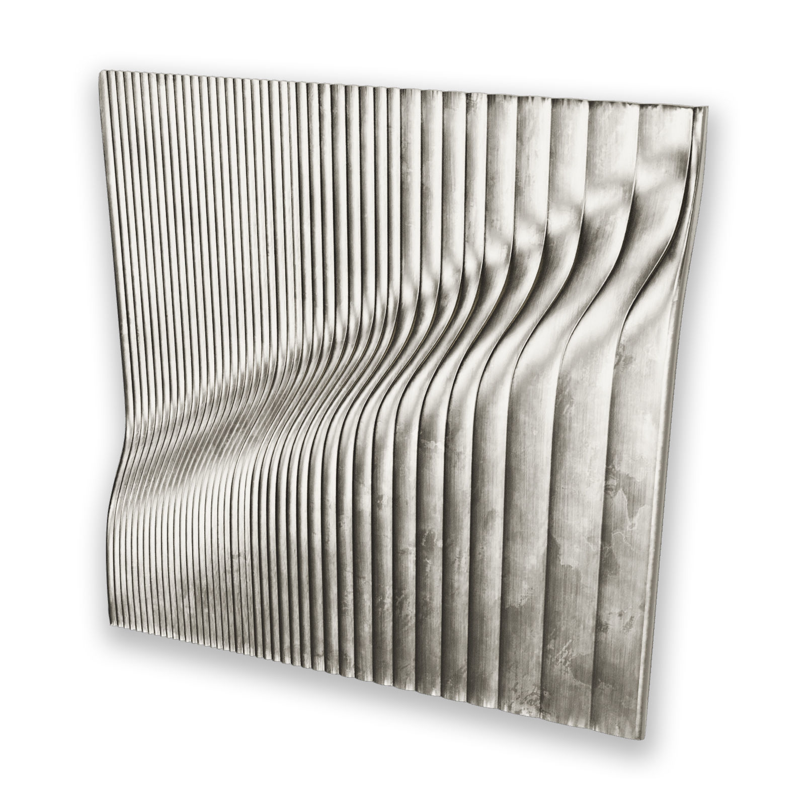 Panel Rise 2009 wall art Low-poly 3D model_1