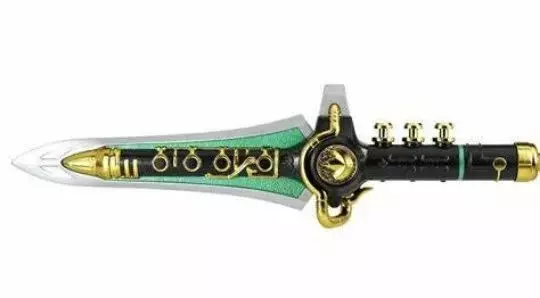 MMPR - Green Ranger Dragon Dagger 3D print model_0