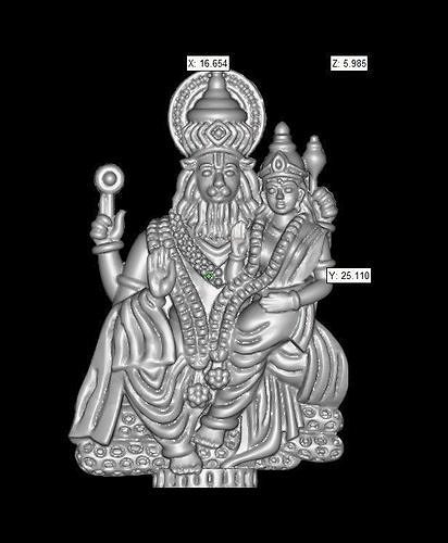 NARSIMA LAXMI PENDENT  3D print model