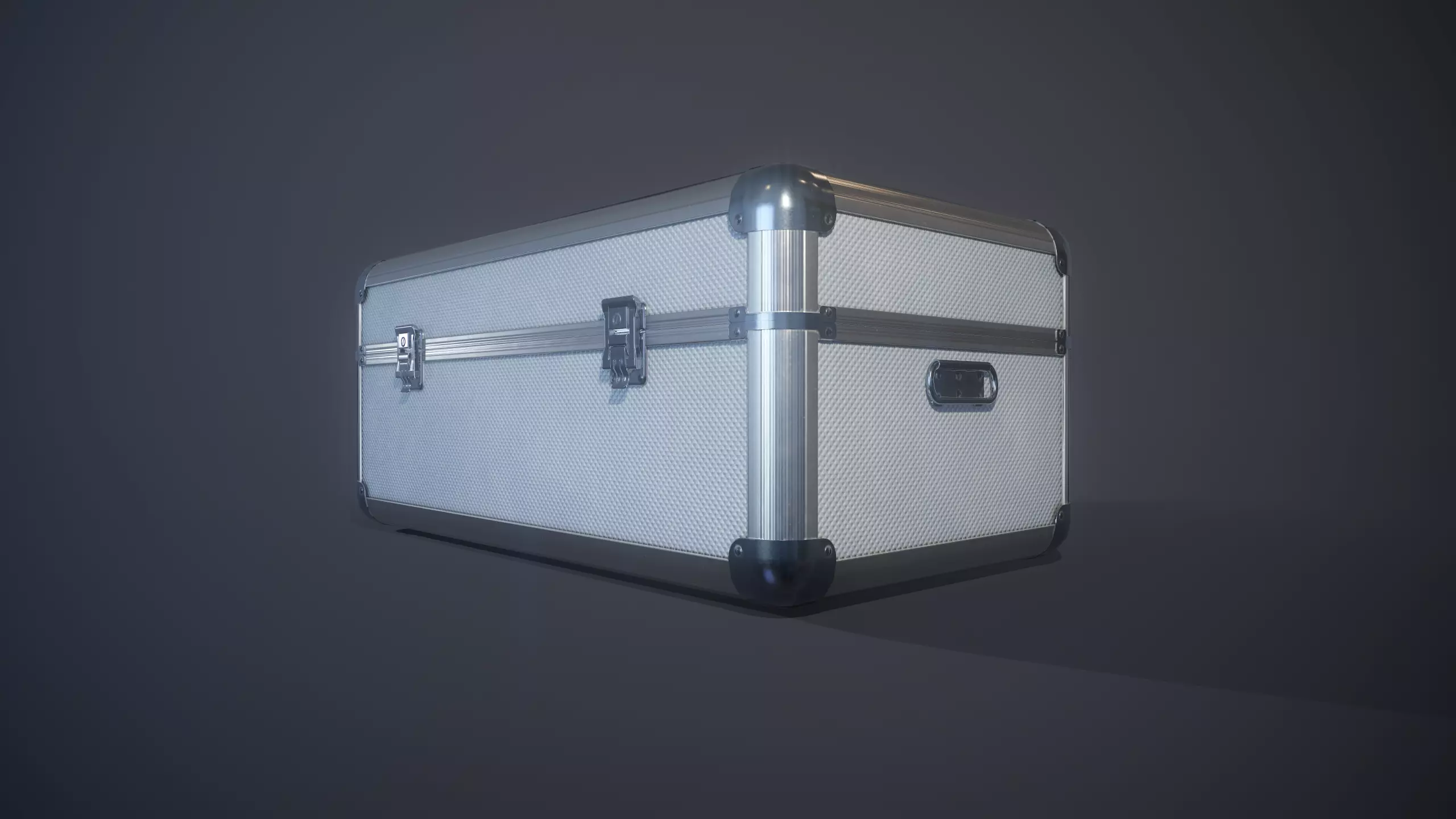 Metal Case Low-poly 3D model
