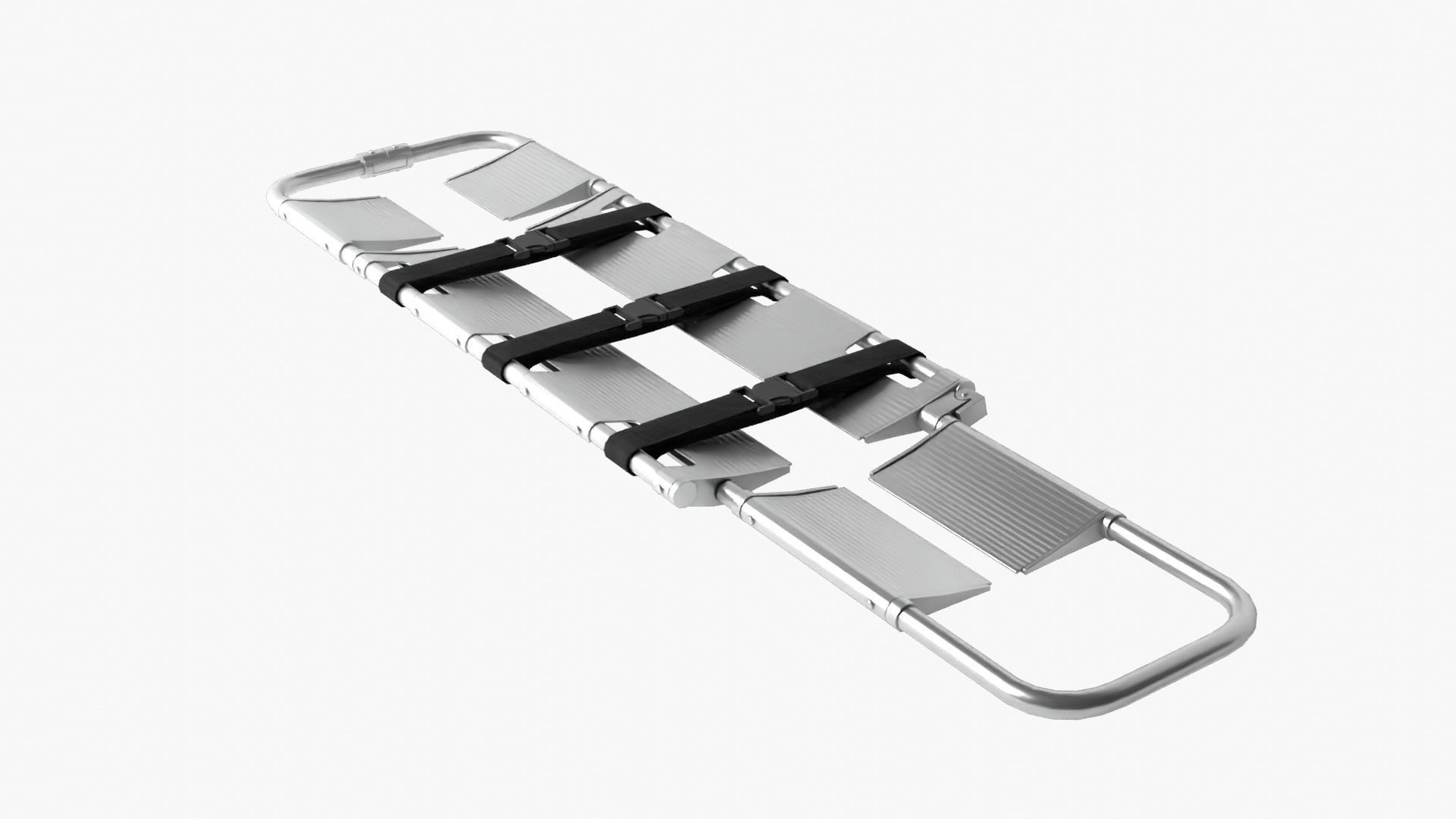 Scoop Stretcher Low-poly 3D model_10