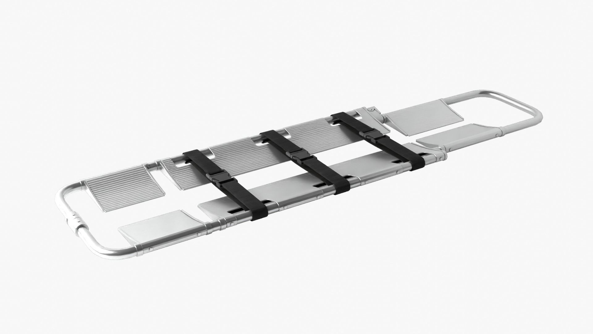 Scoop Stretcher Low-poly 3D model_7