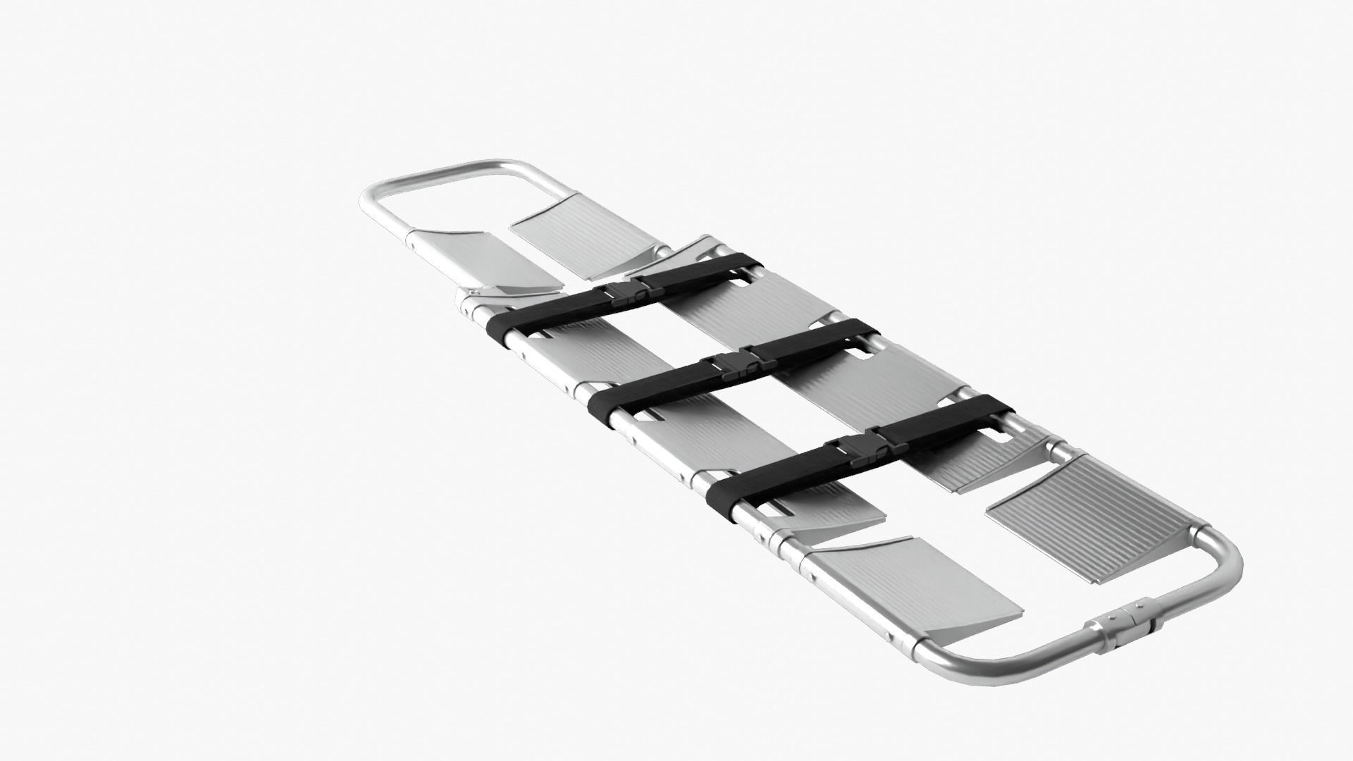 Scoop Stretcher Low-poly 3D model_4