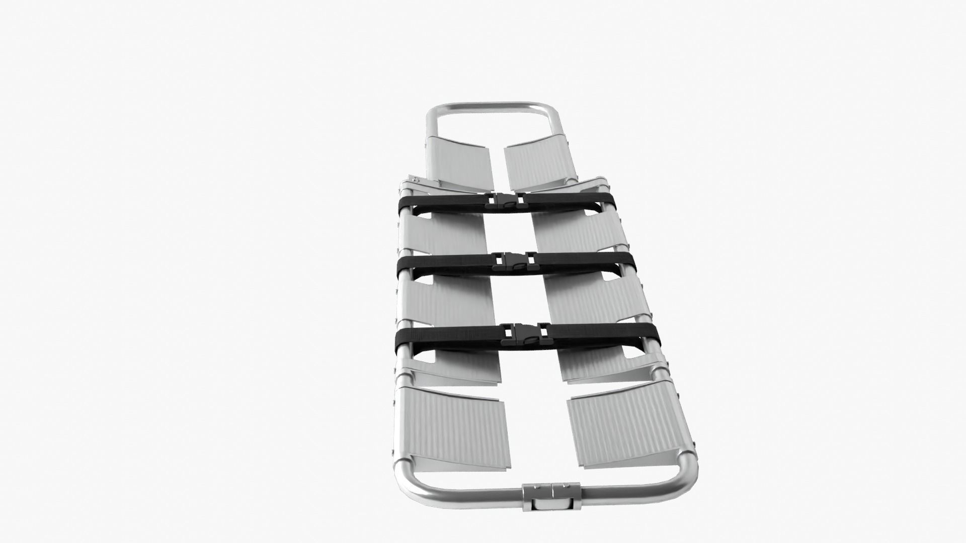 Scoop Stretcher Low-poly 3D model_5