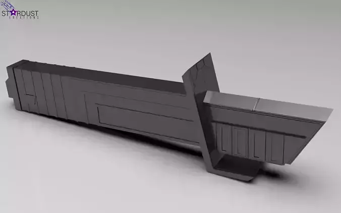 Darksaber sword for 1 12 scale Black series 6 inch 3D print model