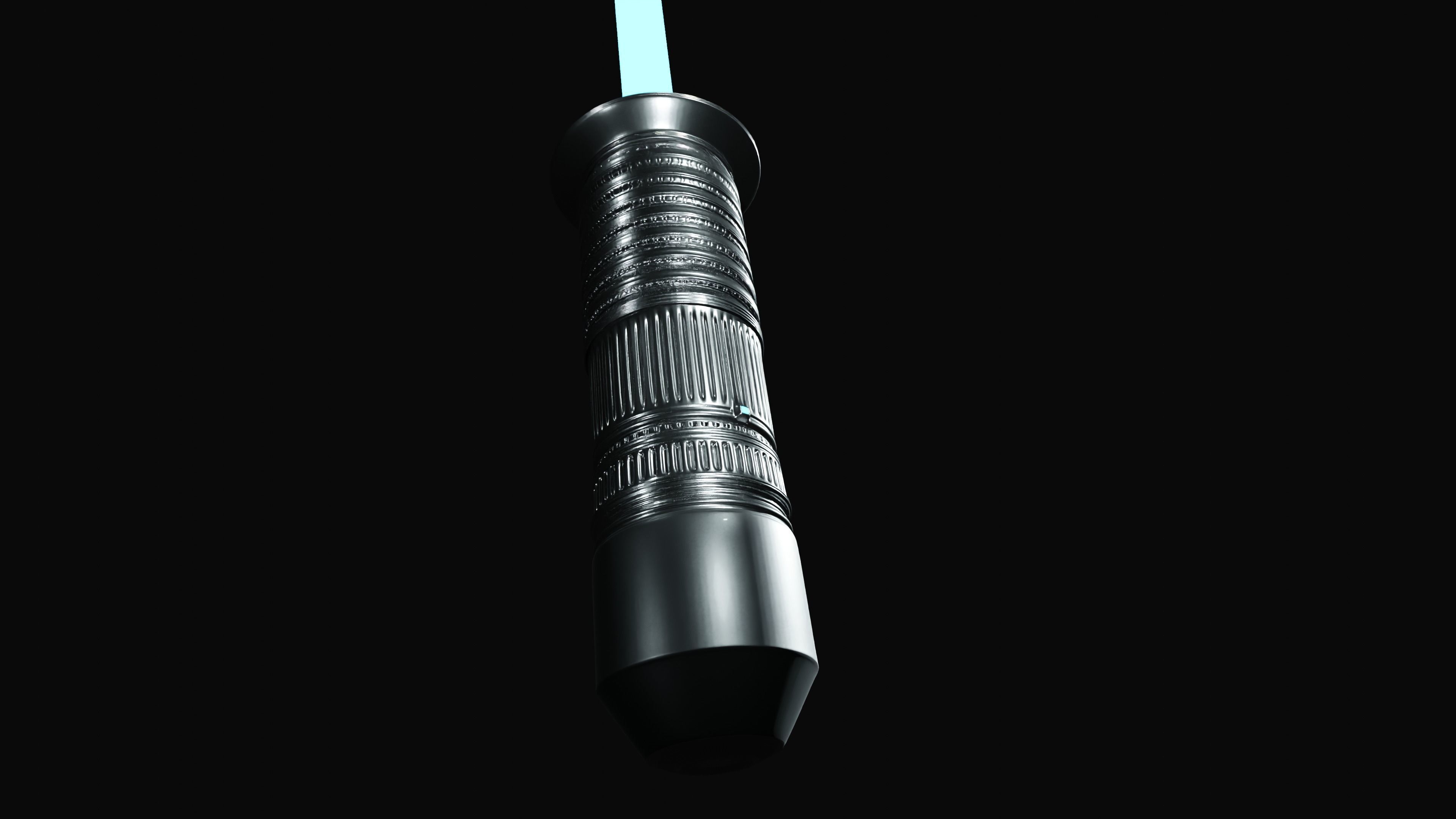 Lightsaber star wars 3D model_2