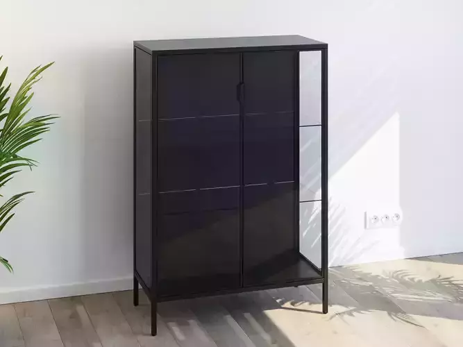 Rudsta Glass Cabinet