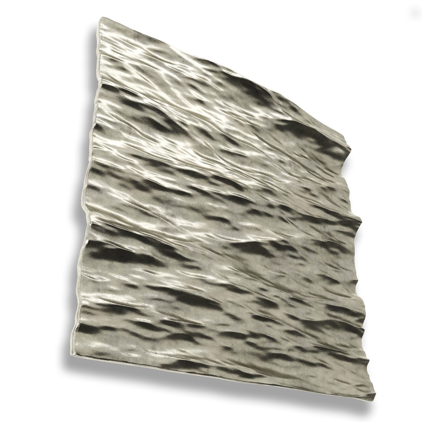Wall panel Calm water 2019 Low-poly 3D model_4