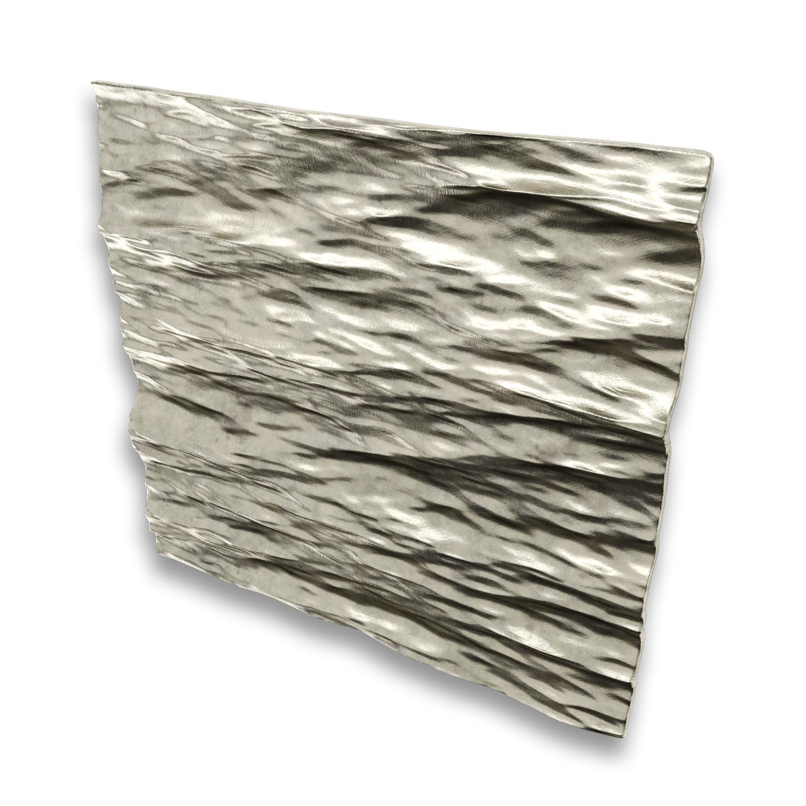Wall panel Calm water 2019 Low-poly 3D model_3