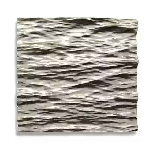 Wall panel Calm water 2019 Low-poly 3D model