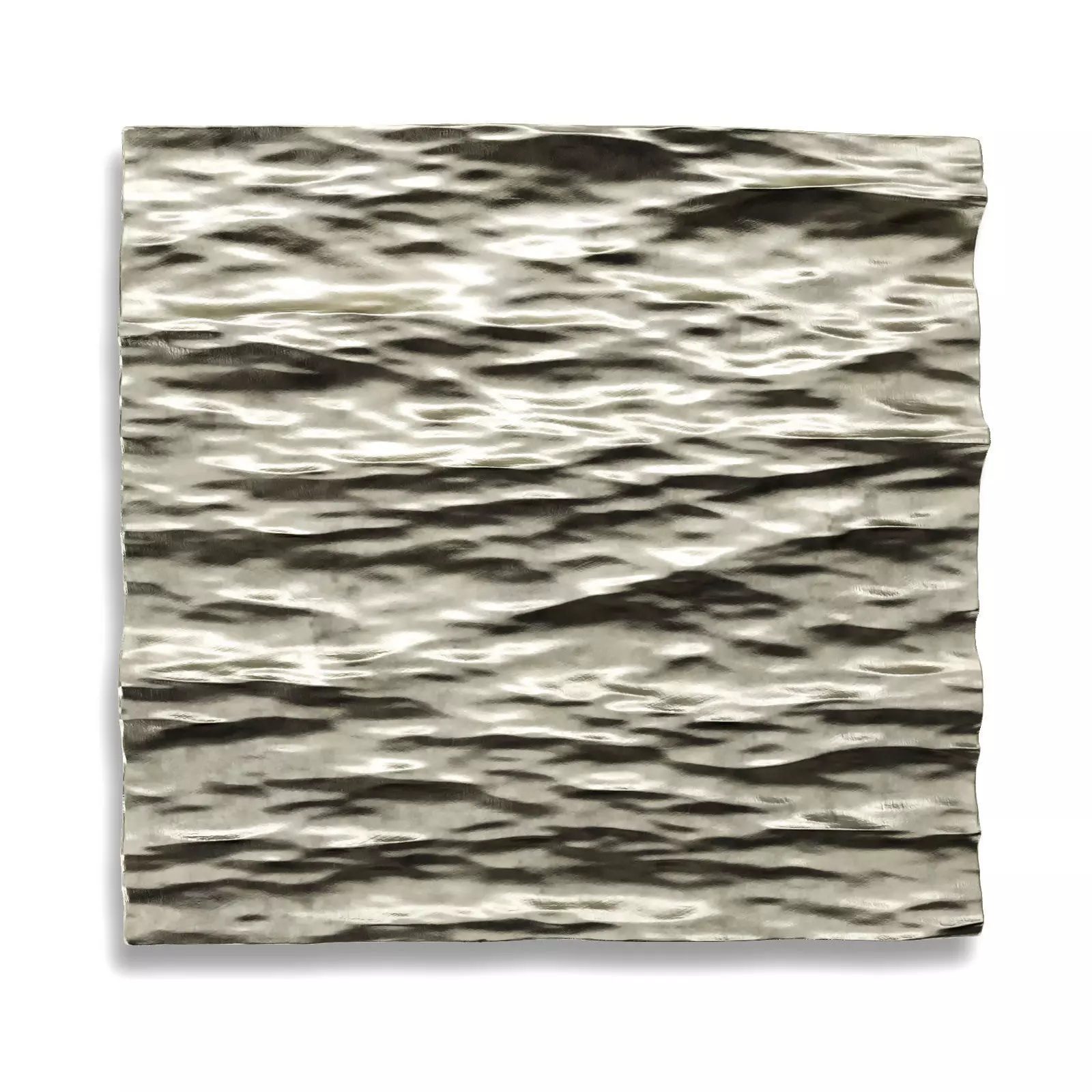 Wall panel Calm water 2019 Low-poly 3D model_0