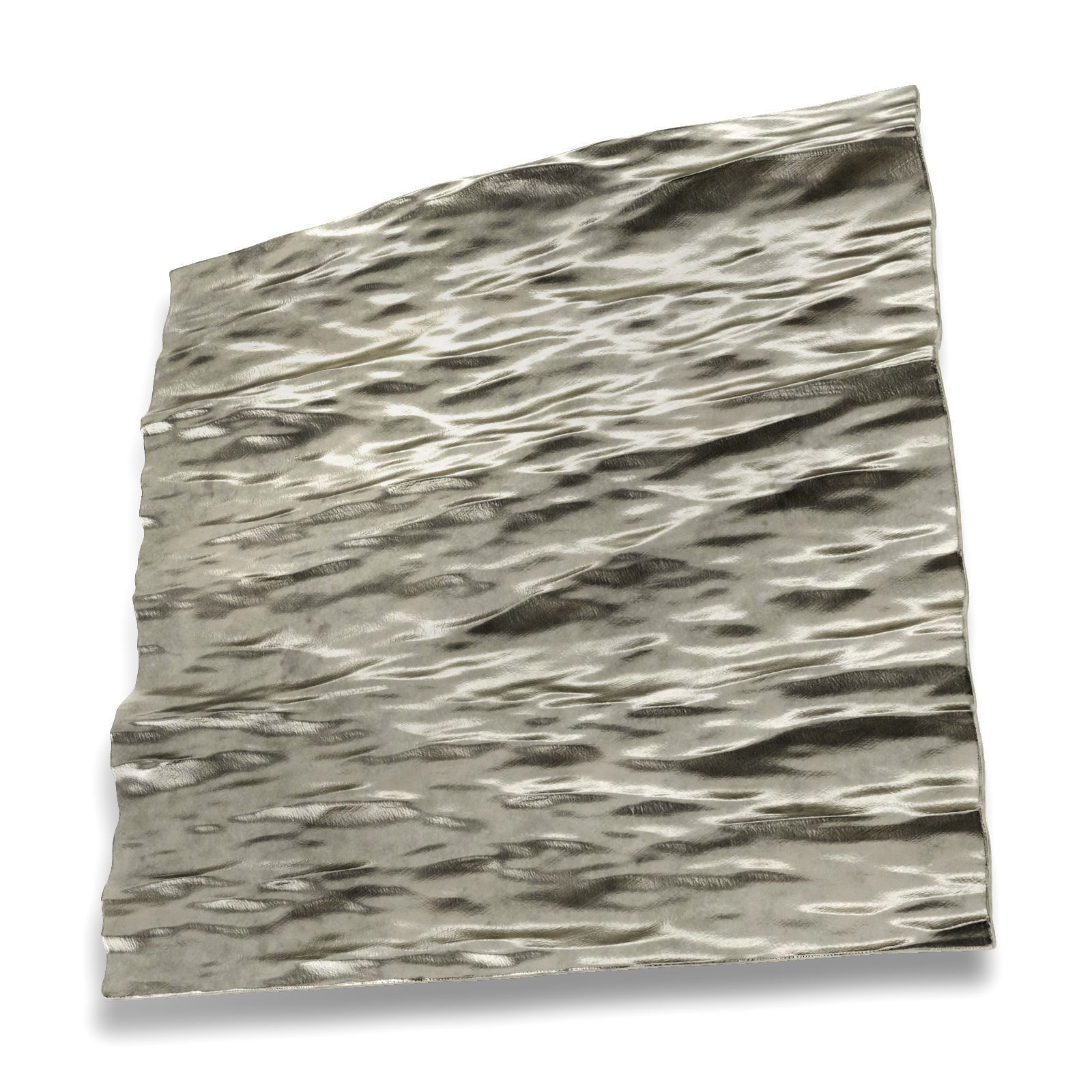 Wall panel Calm water 2019 Low-poly 3D model_1