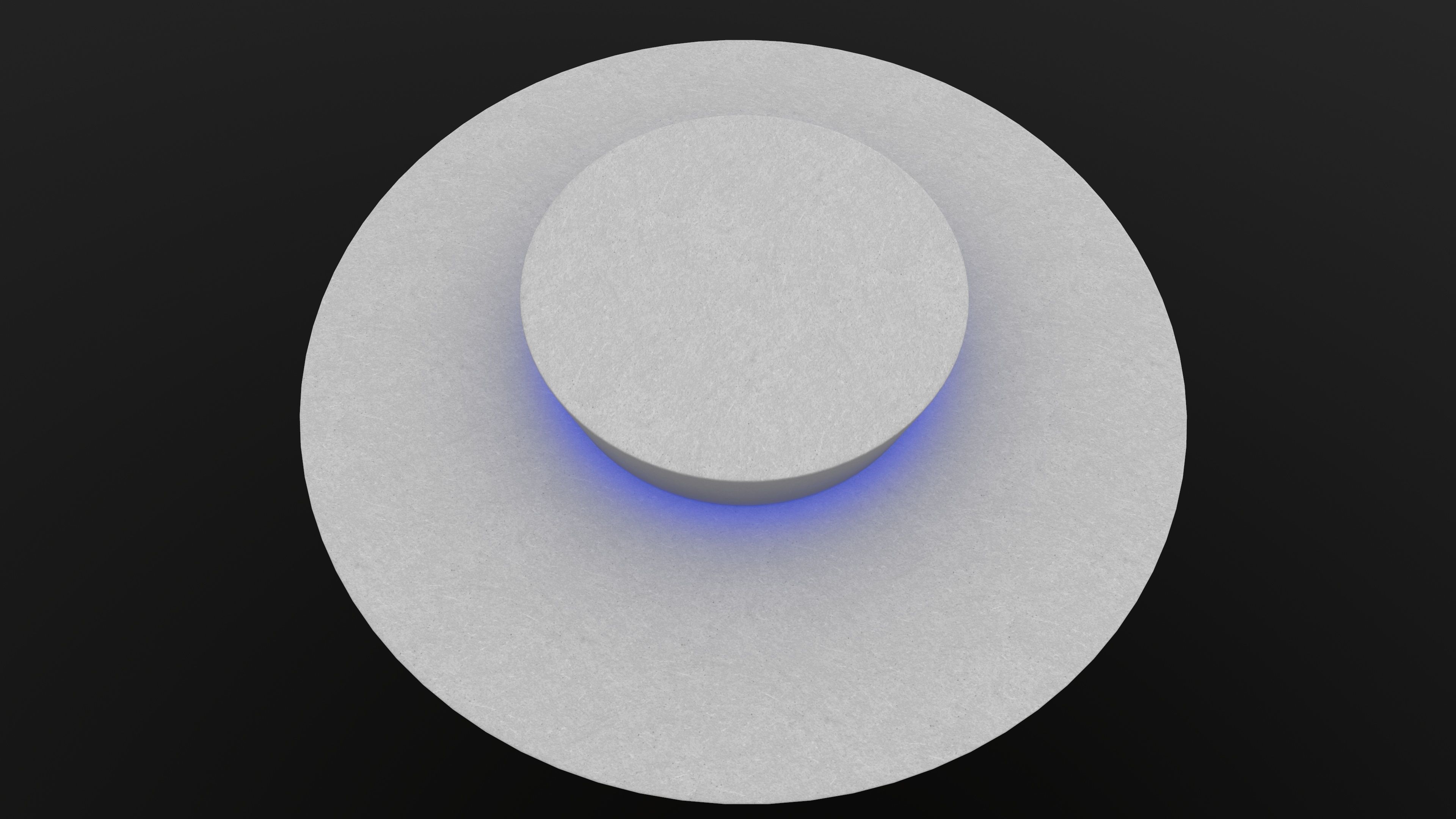 Modern Bench 3D Model AR VR PBR WebGL Low-poly 3D model_5